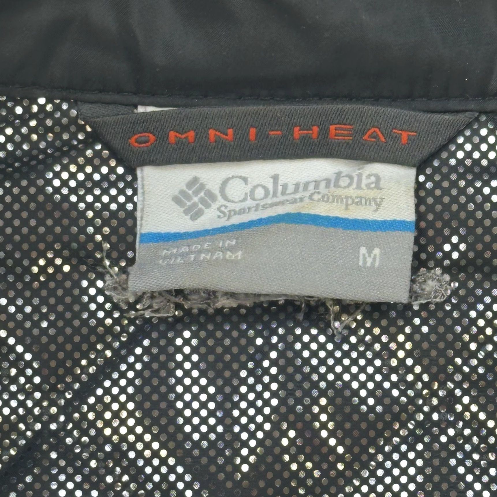 Vintage Columbia Vest Womens Medium Black Omni-Heat Quilted Insulated Full Zip Pockets Size M / US 6-8 / IT 42-44 - 5 Thumbnail