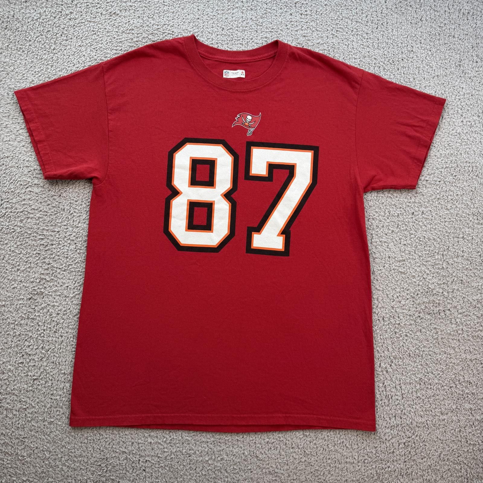 NFL Tampa Bay Buccaneers Rob Gronkowski #87 NFL T Shirt Size US L / EU 52-54 / 3 - 1 Thumbnail