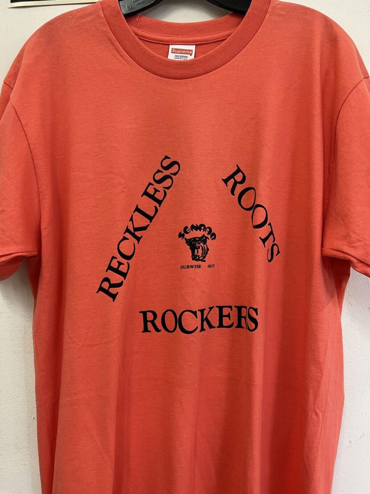Supreme FW13 Supreme Wackies Reckless Roots Rockers Tee Orange L Size US L / EU 52-54 / 3 - 2 Thumbnail