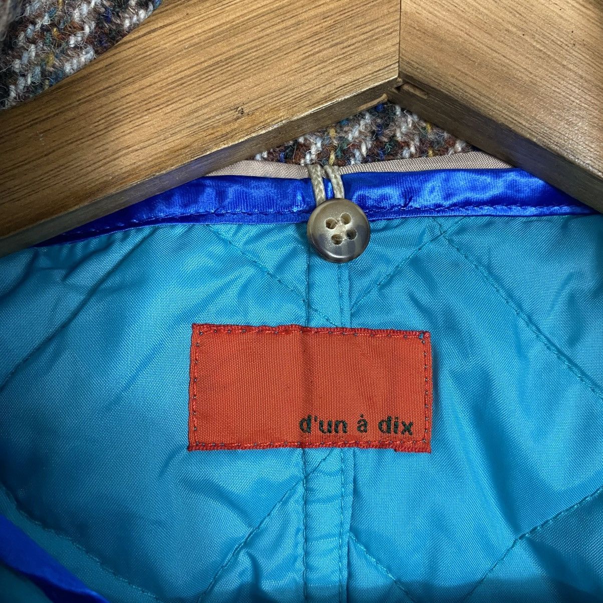 Harris Tweed 📌Vintage Wool Bomber Jacket Harris Tweed Tartan Design Size US M / EU 48-50 / 2 - 19 Thumbnail