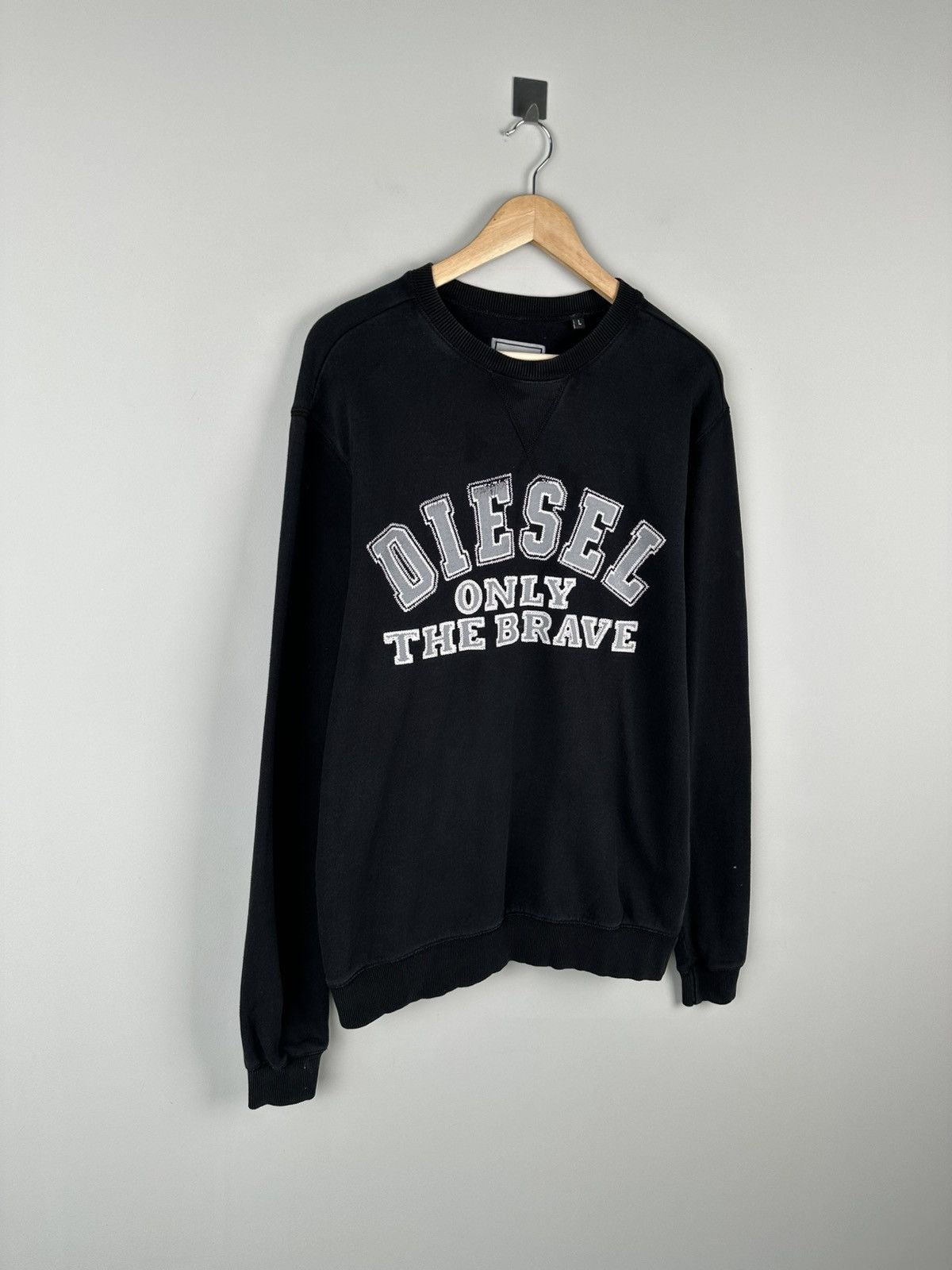 Diesel Black Gold Sweatshirt selling blau Casual-Look