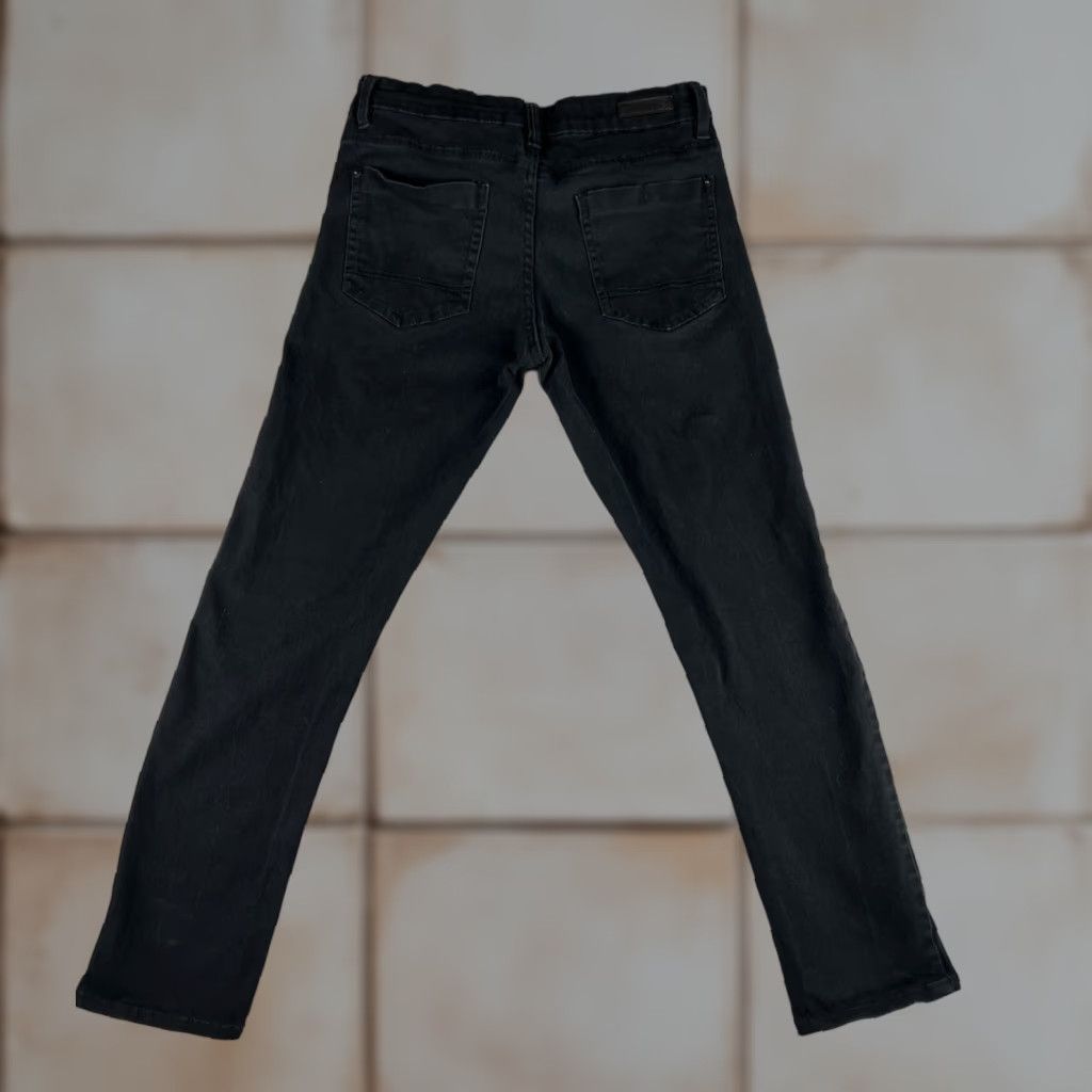 Southpole Southpole Skinny Pants Mens Black 30x27.5 Stretch Cotton Blend Punk Urban Slim Chino Casual Vintage No N/A Size US 30 / EU 46 - 1 Thumbnail
