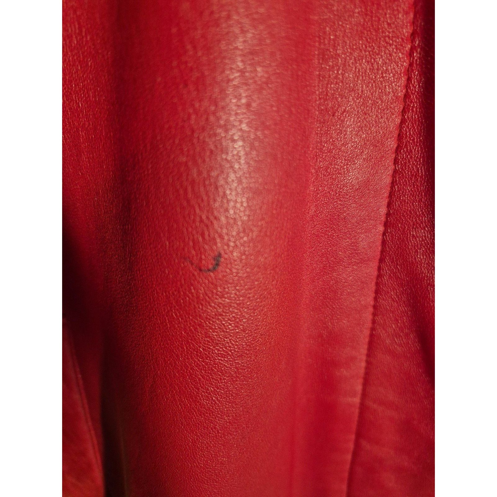 Vintage Tibor Womens VTG 80s Leather Swing Coat Mid Length Leather J Size M / US 6-8 / IT 42-44 - 7 Thumbnail
