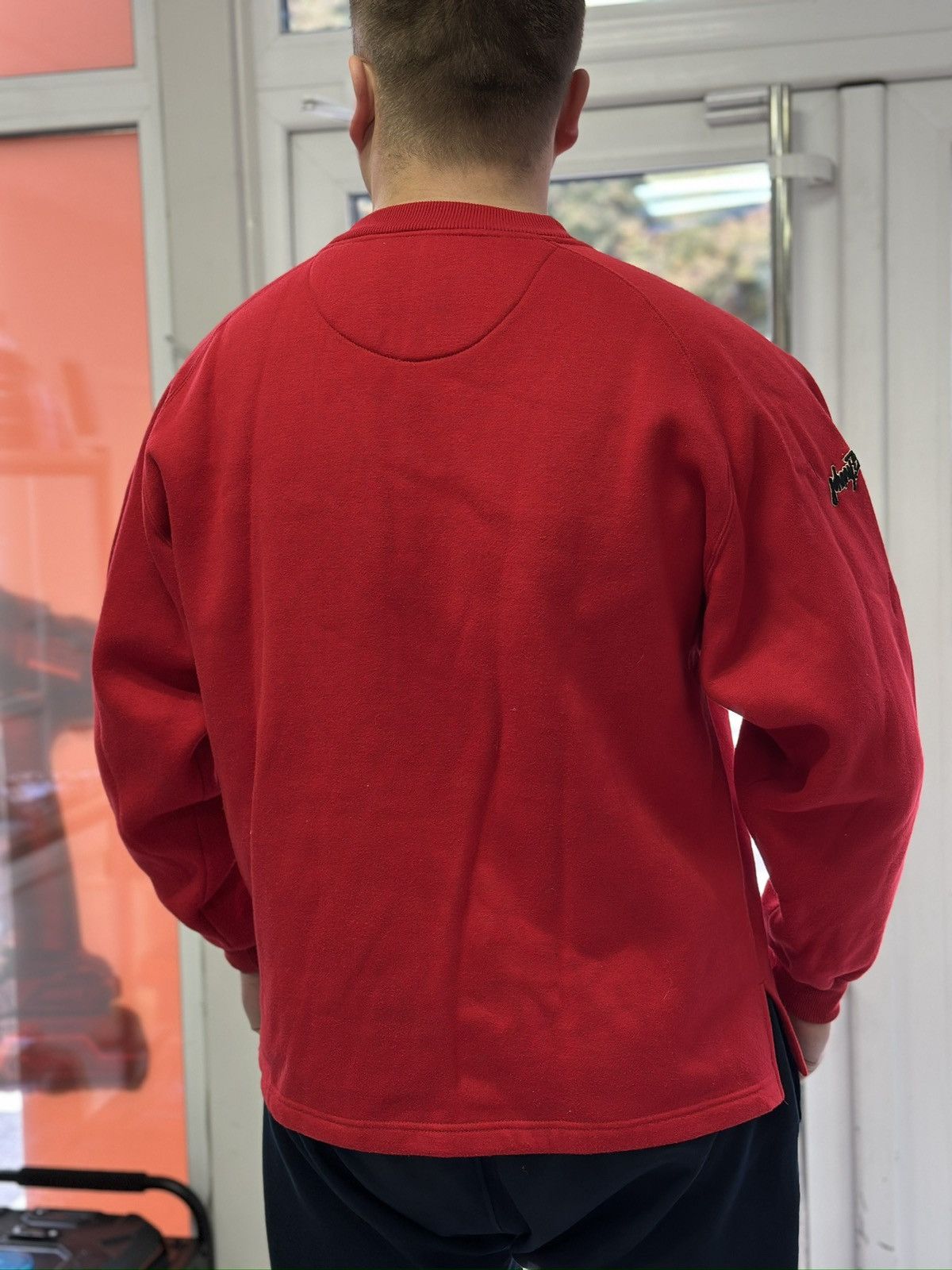 Other Vintage Johnny Blaze Warriors Sweatshirt XL Red Rare 90s Size US XL / EU 56 / 4 - 5 Thumbnail