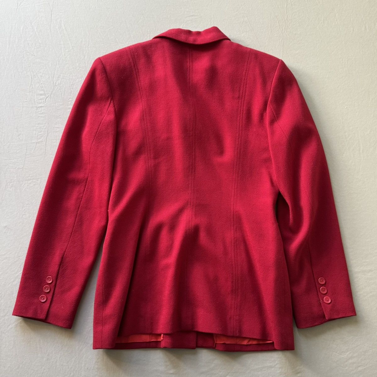 Other Vintage Single Breasted Wool Blazer Size M / US 6-8 / IT 42-44 - 2 Thumbnail