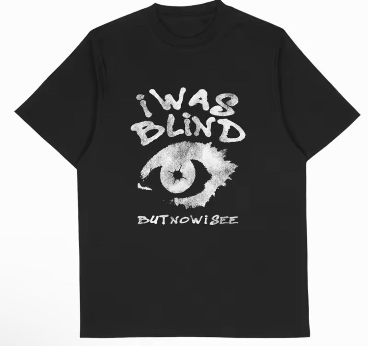 Other Streetwear Retro Was Blind Eyes Print T-Shirt Punk Size US XL / EU 56 / 4 - 1 Thumbnail