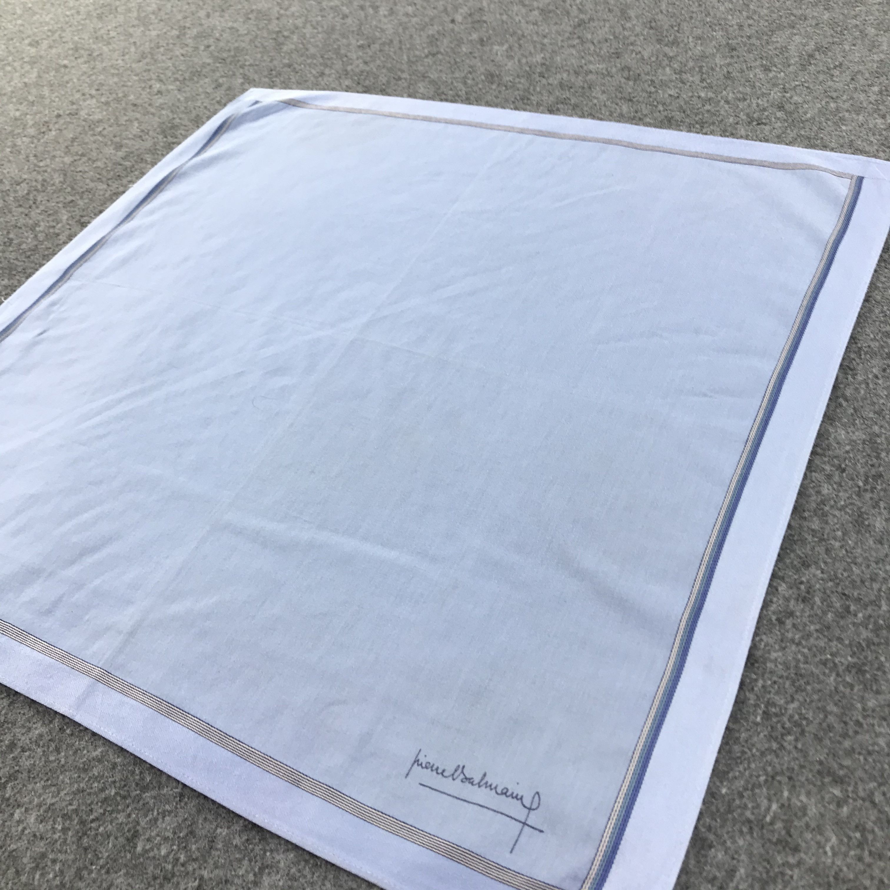 Pierre Balmain × Vintage Pierre Balmain Handkerchief Neckerchief Bandana H102 Size ONE SIZE - 5 Thumbnail