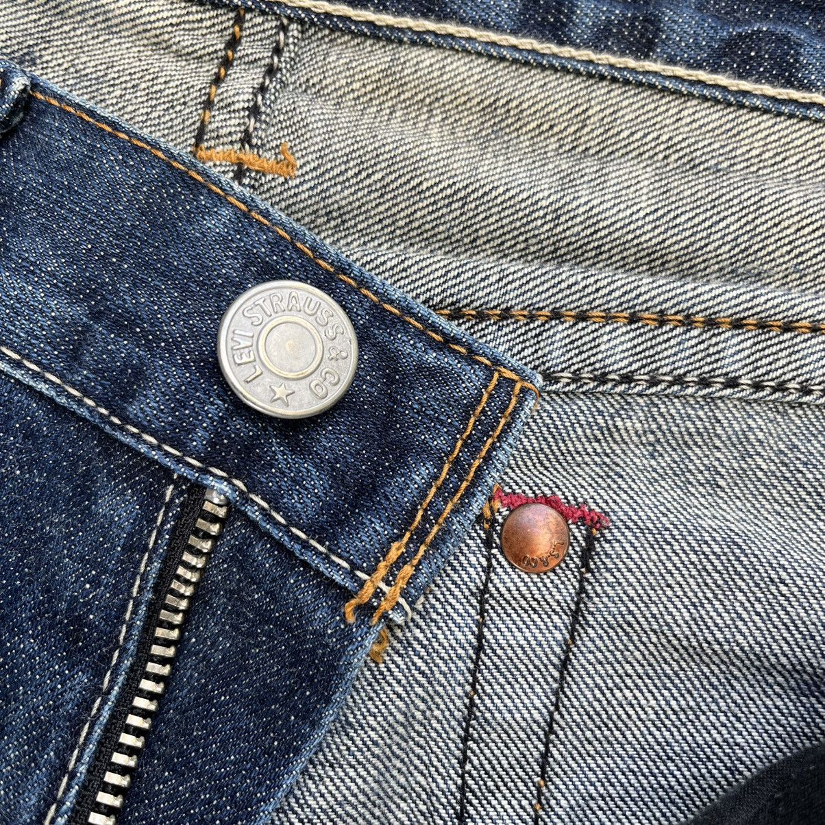 Hysteric Glamour Distressed Jeans Levis 708 Flare Paint Lowrise Denim Bootcut Size US 34 / EU 50 - 10 Thumbnail