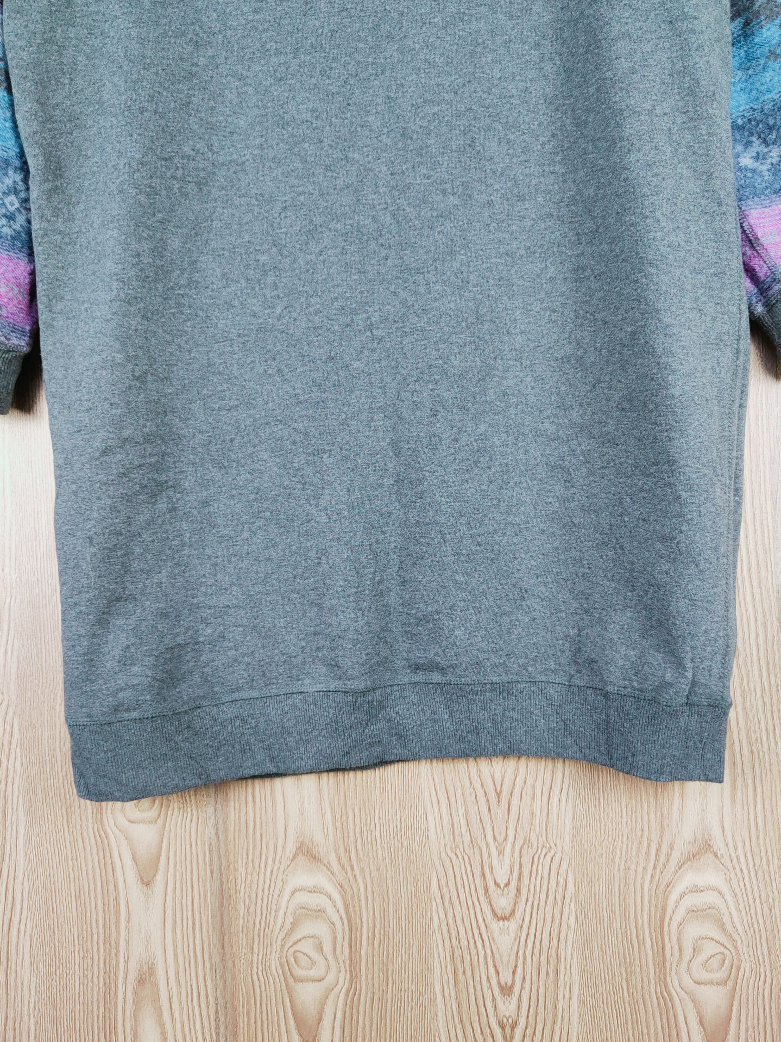 Japanese Brand × Vintage Japanese Brand Dark Gray Hoodie Long Sweatshirts Size L / US 10 / IT 46 - 11 Thumbnail