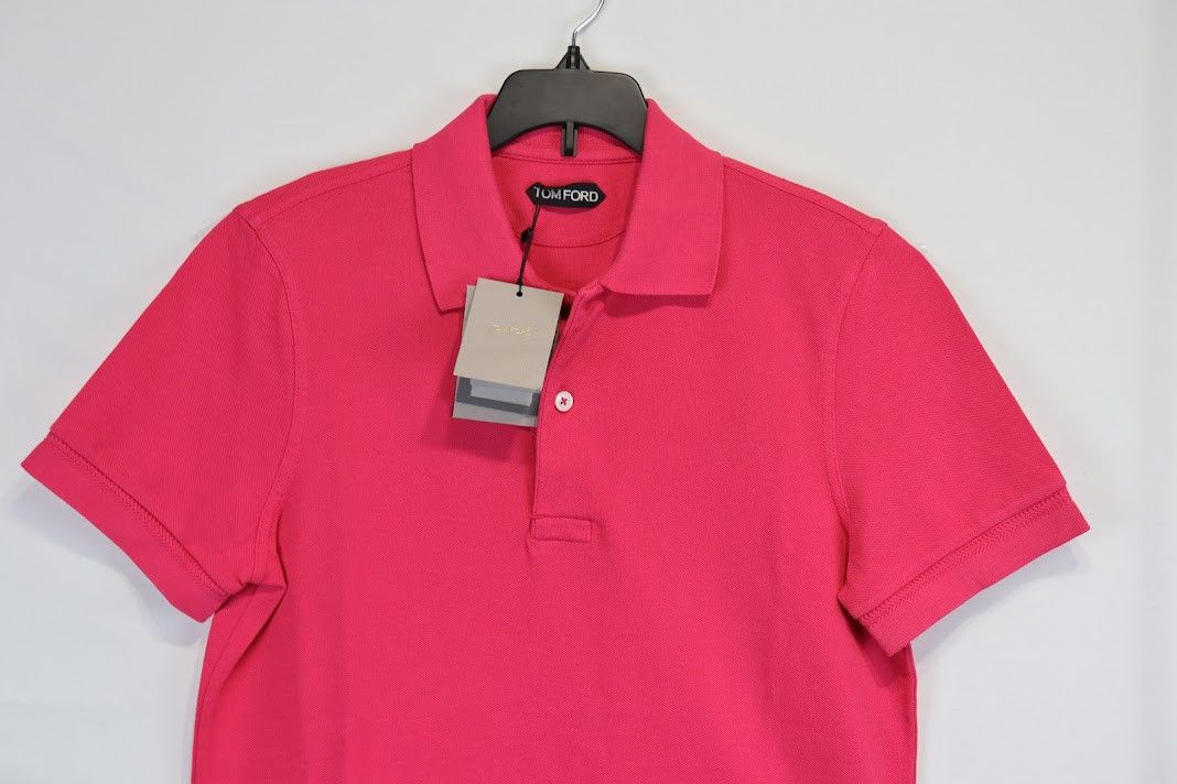 Tom Ford o1rshd1 Polo Shirt in Pink Size US S / EU 44-46 / 1 - 2 Thumbnail