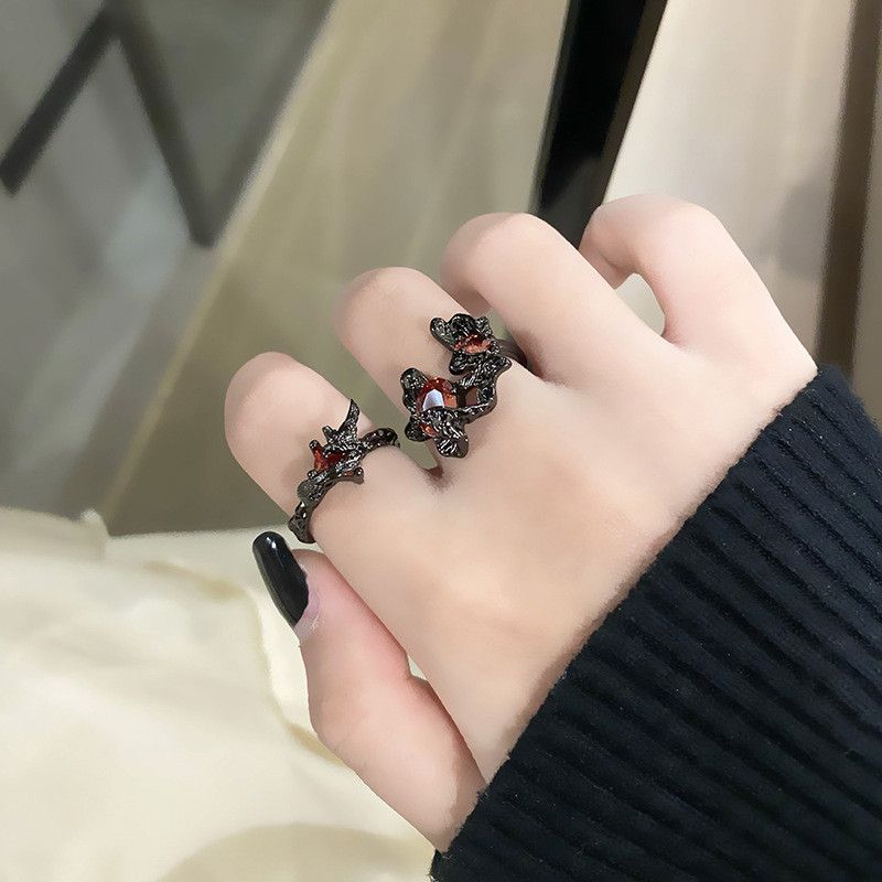Jewelry Vibe Jewelry Rings Open Size Chrome Ring (Size 7-13) Size ONE SIZE - 3 Thumbnail