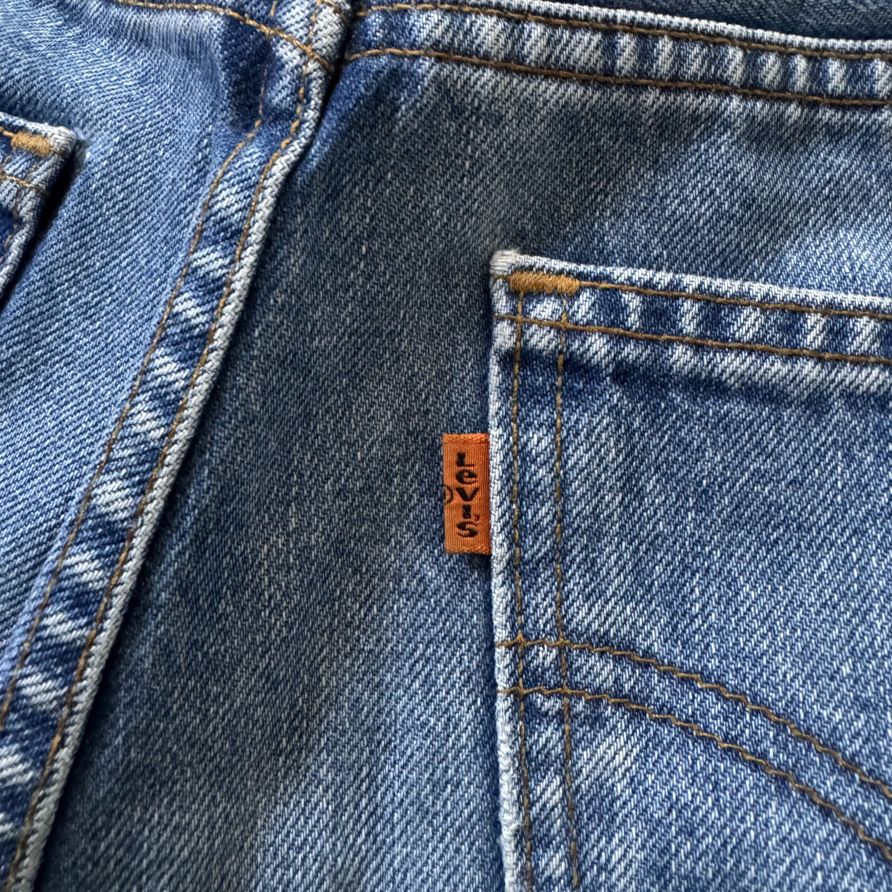 Levi's × Vintage LEVI'S FADED VINTAGE JEANS USA 90S ORANGE TAB Size US 31 - 4 Thumbnail