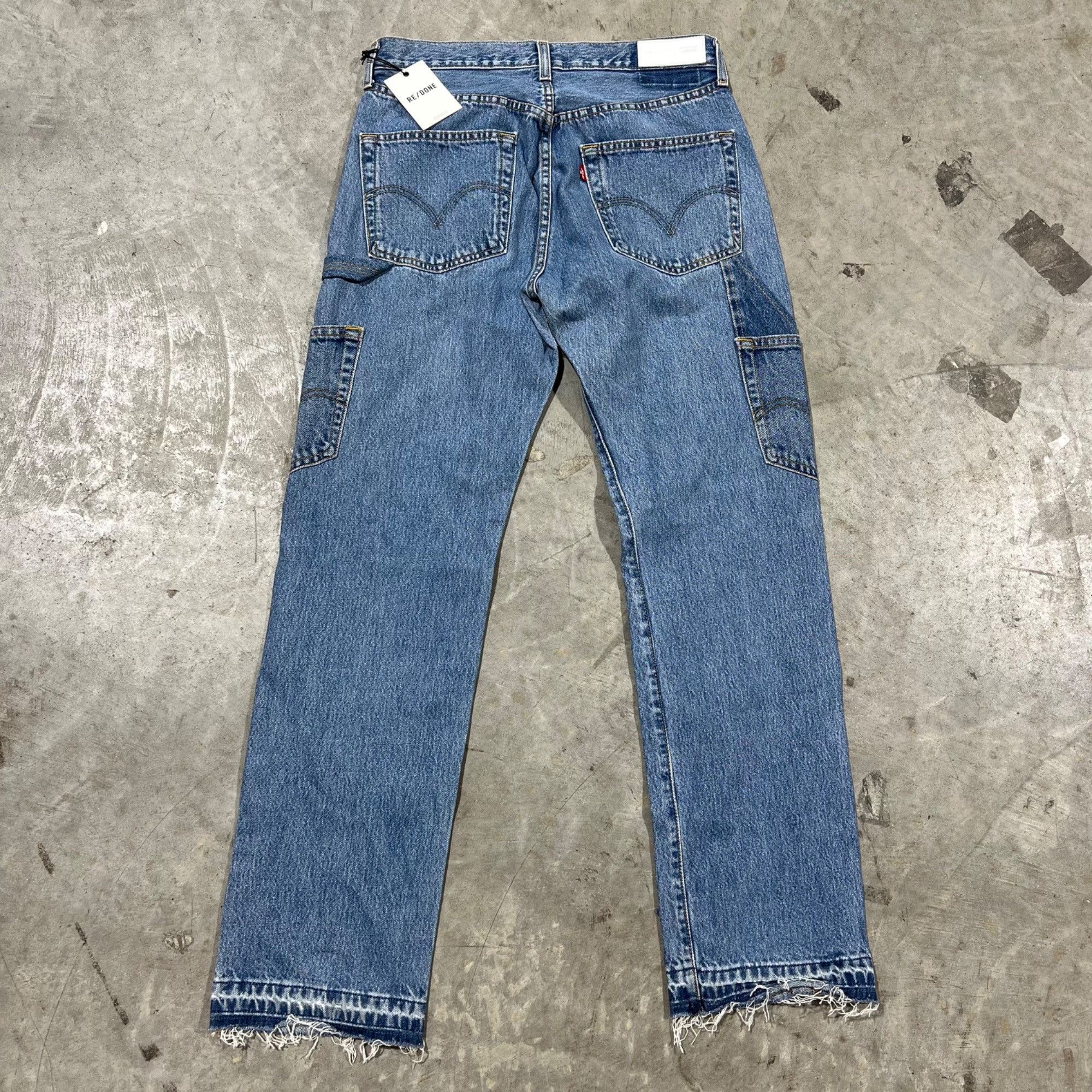 Levi's × RE/DONE NWT RE/DONE x LEVI'S WORKWEAR INDIGO JEANS SZ 26 Size 26" / US 2 / IT 38 - 6 Thumbnail