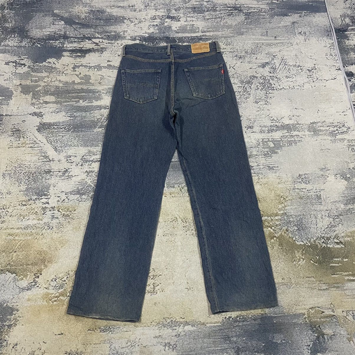 Japanese Brand × Jean × Vintage Vintage Liberto Boro Stich Denim Button Fly Denim Jeans Size US 32 / EU 48 - 2 Thumbnail