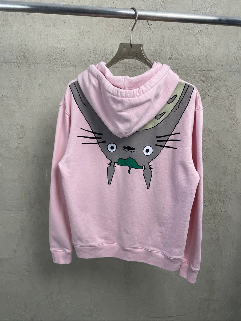 Loewe loewe Sakura Pink Totoro Limited Edition Hooded Sweatshirt Size US XS / EU 42 / 0 - 2 Thumbnail
