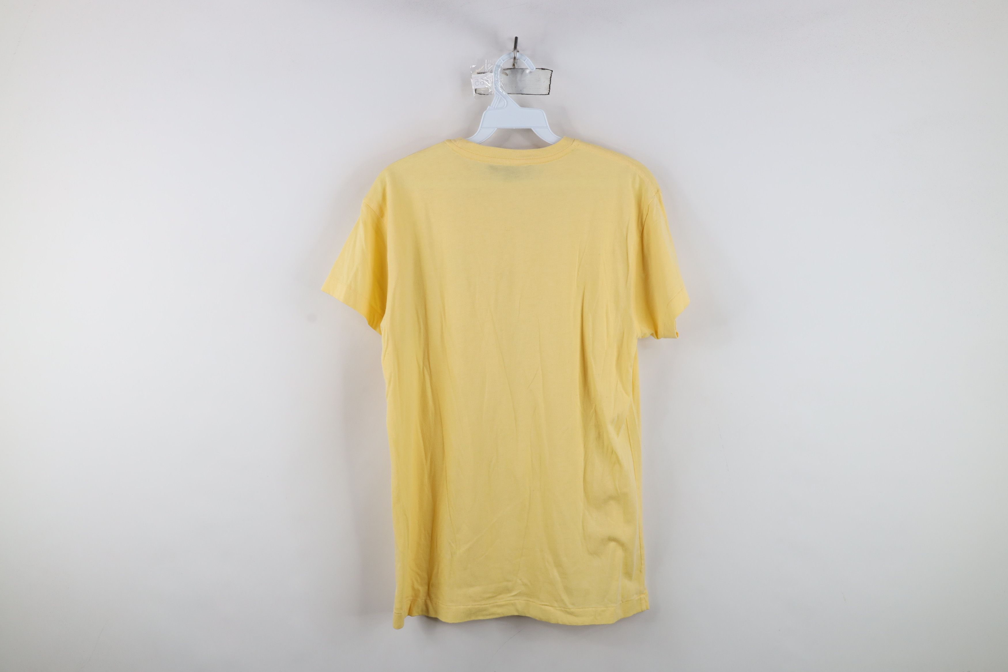 Ralph Lauren Vintage 90s Polo Sport Ralph Lauren Pocket T-Shirt Yellow Size US S / EU 44-46 / 1 - 12 Thumbnail