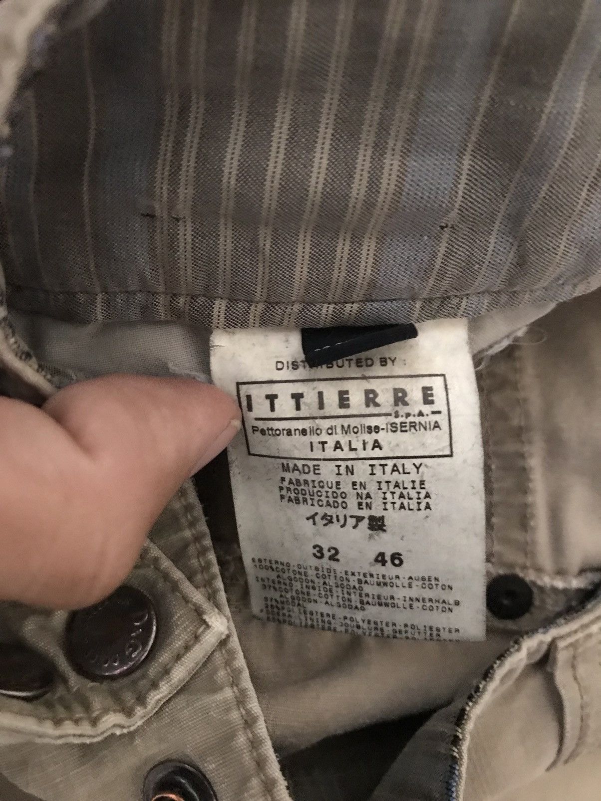 Dolce & Gabbana dolce and gabbana Khaki Pants Adjustable Waist Button Up Fly Size US 32 / EU 48 - 9 Thumbnail