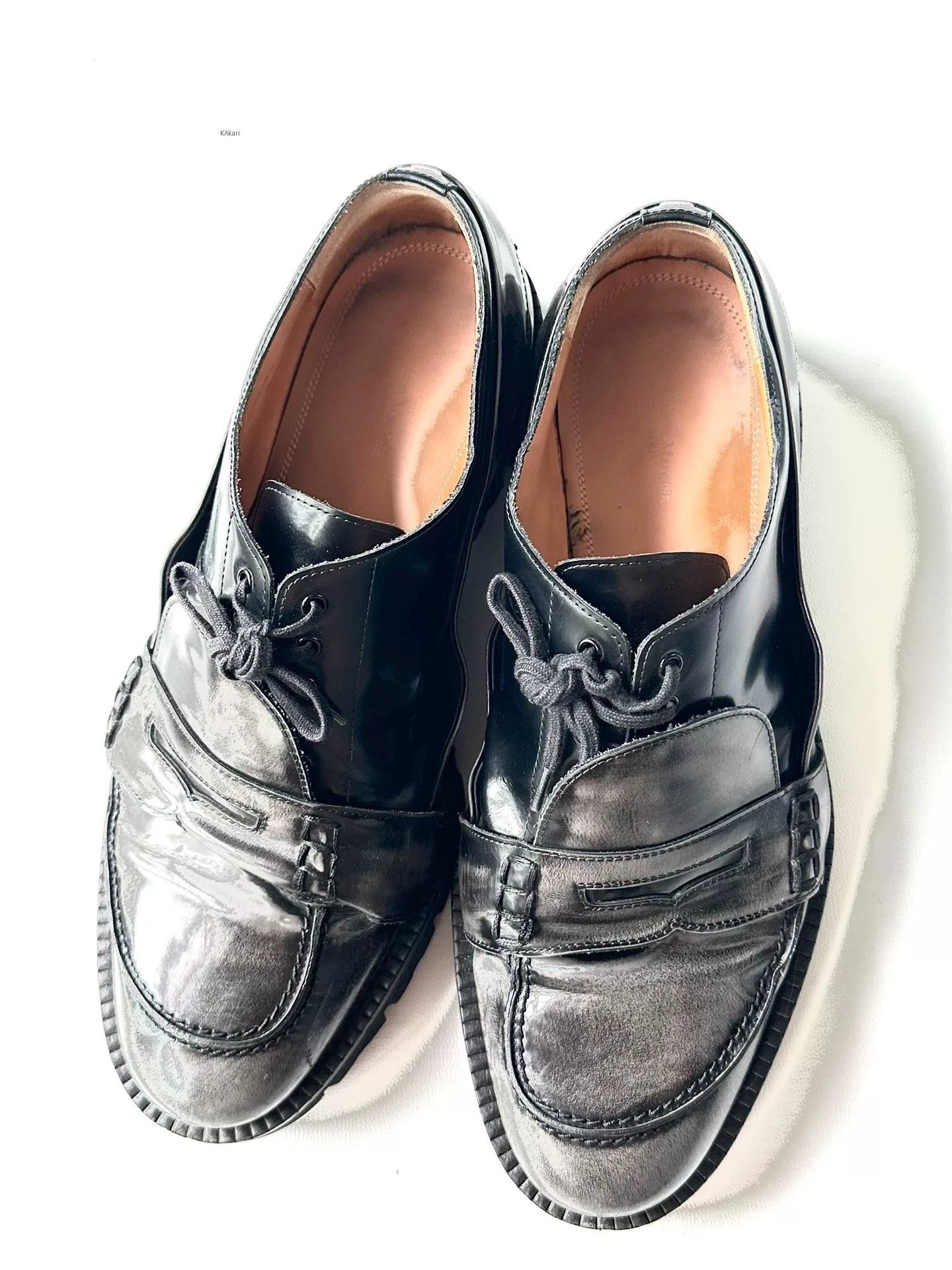 Maison Margiela Maison Margiela Structured Leather Shoes Size US 10 / EU 43 - 2 Thumbnail
