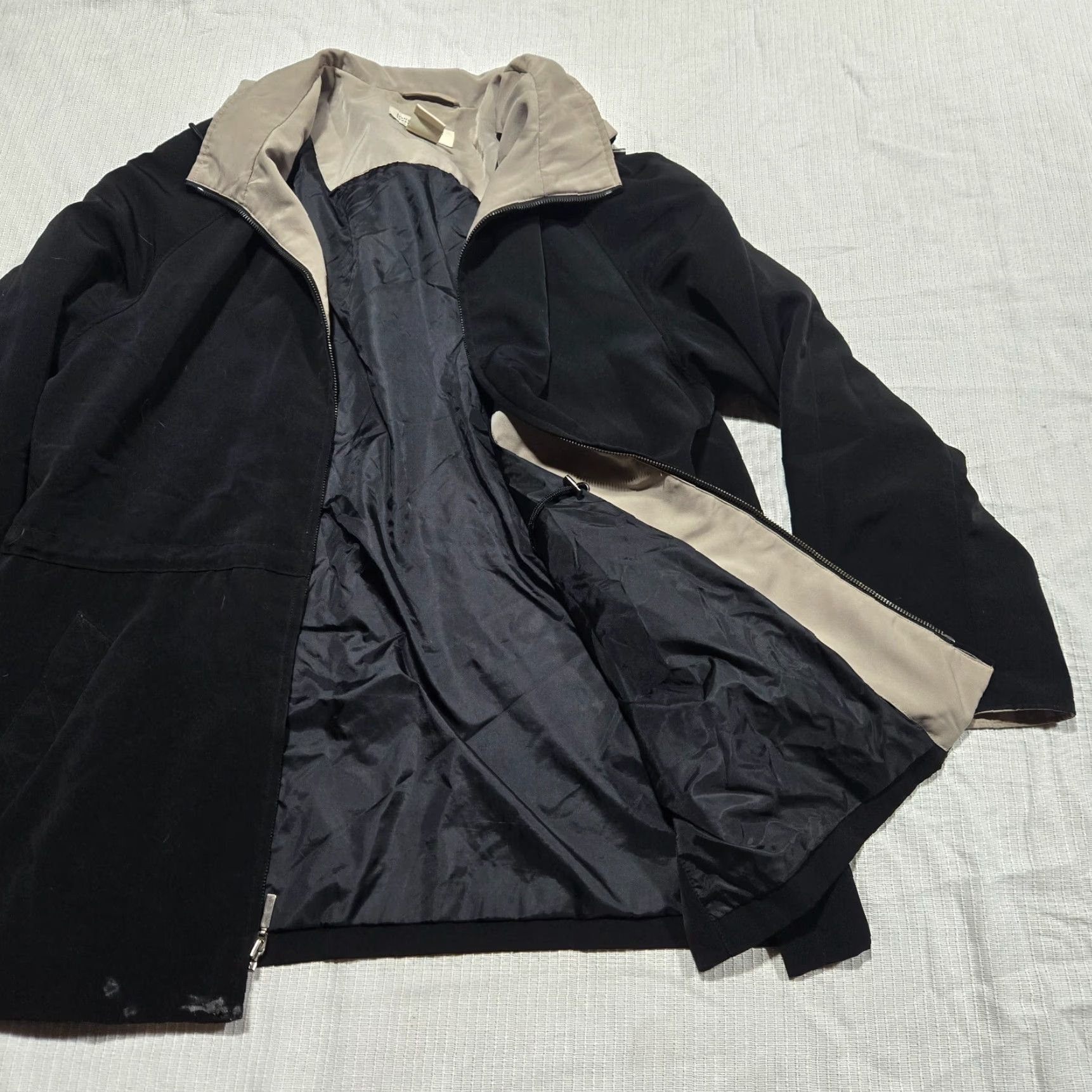 Jones New York Jones New Sports Black Hooded Full Zip Jacket Adult Men's XL Extra Large Size US M / EU 48-50 / 2 - 2 Thumbnail
