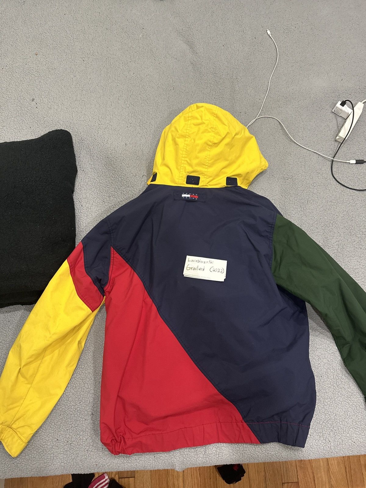 image of Tommy Jeans Jacket in Red, Men's (Size Medium)