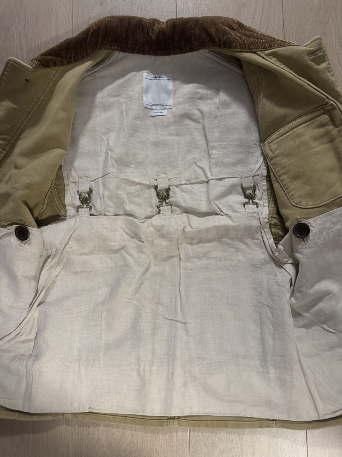 Visvim Old visvim corduroy minie hunting jacket hunter coat jkt Size US S / EU 44-46 / 1 - 3 Thumbnail