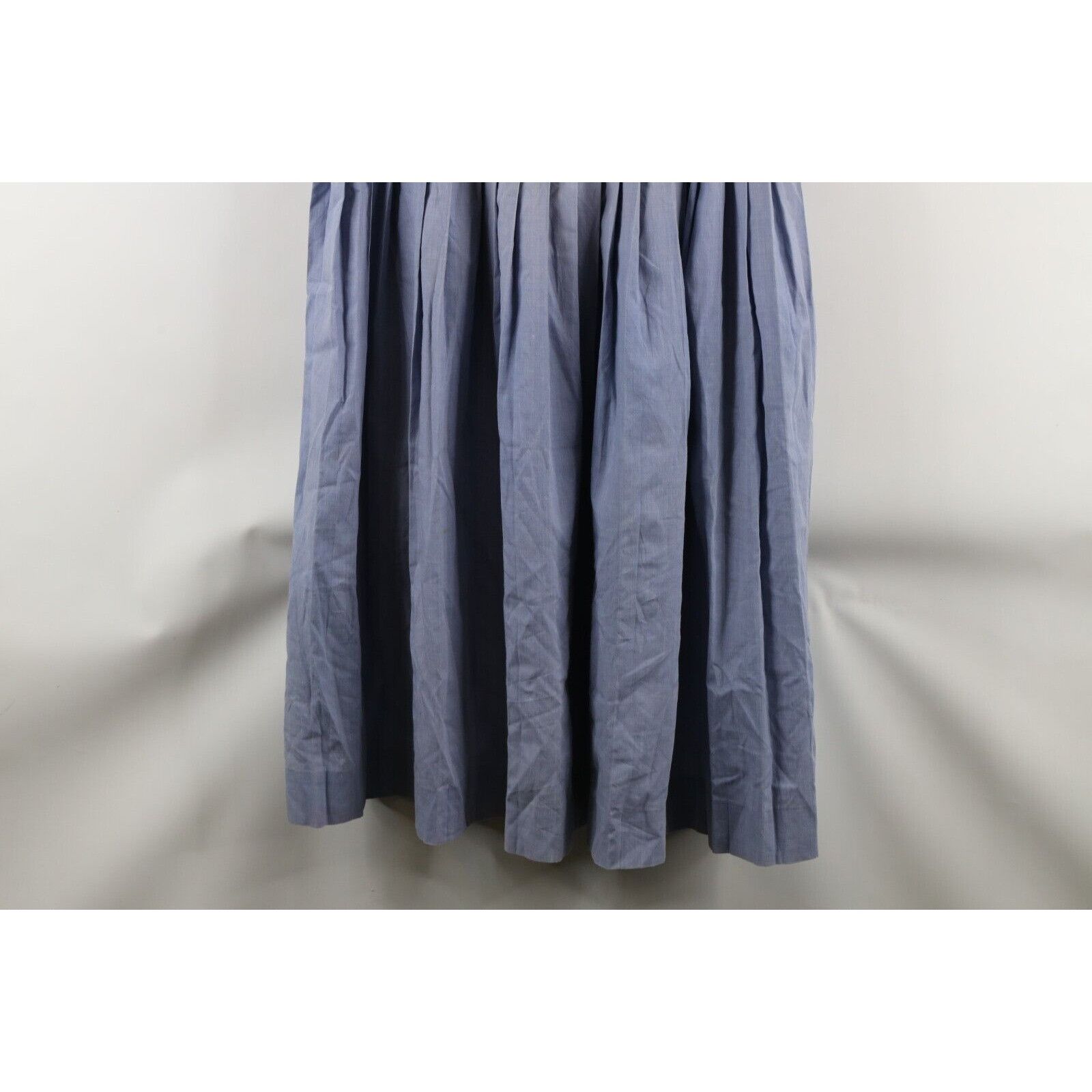 Vintage Vintage 60s 70s Distressed Sun Faded Pleated Dress Size M / US 6-8 / IT 42-44 - 4 Thumbnail