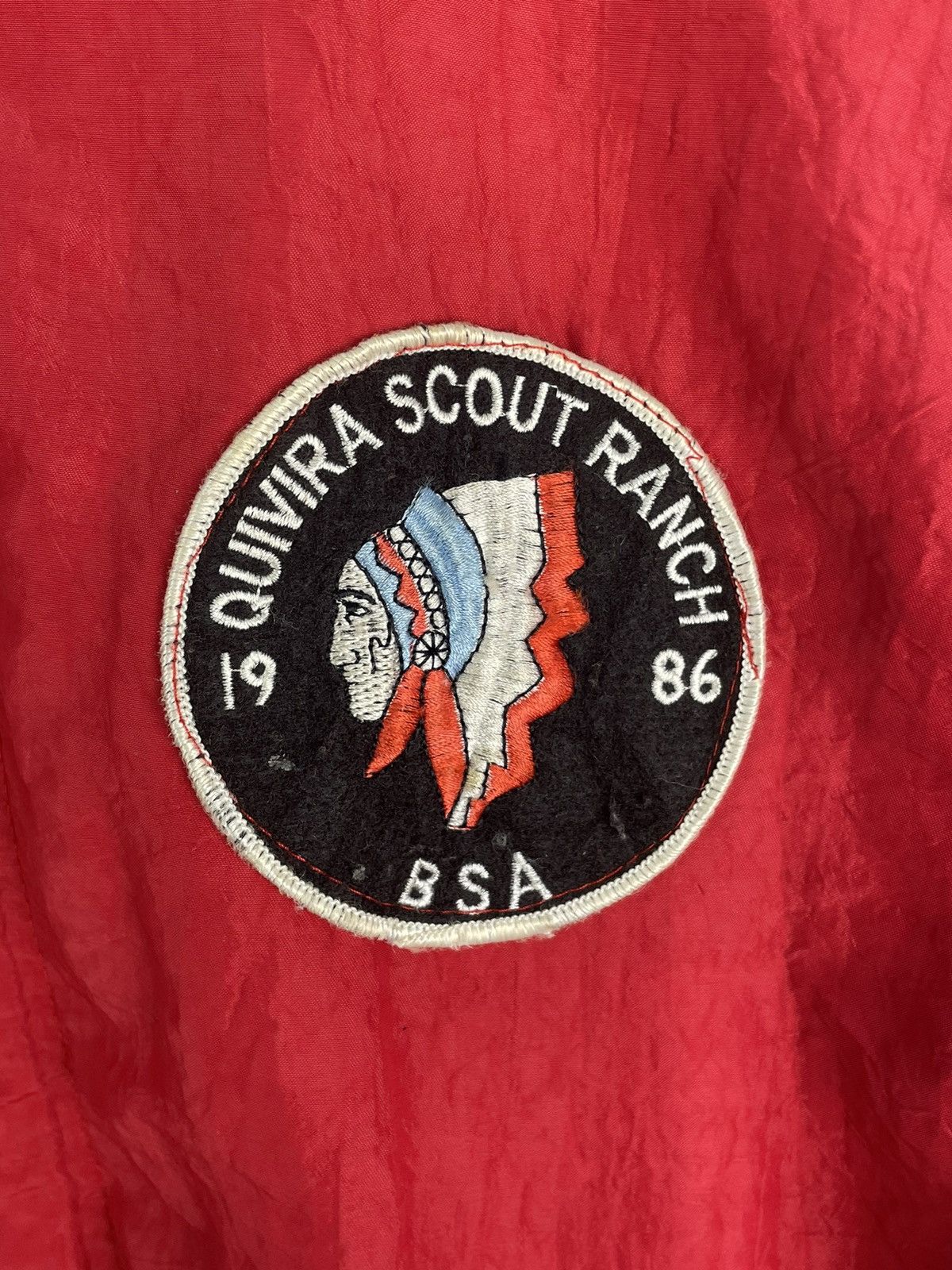 Vintage 1986 BSA Quivira Scout Ranch Sherpa Jacket (Rare OG) Size US L / EU 52-54 / 3 - 7 Thumbnail