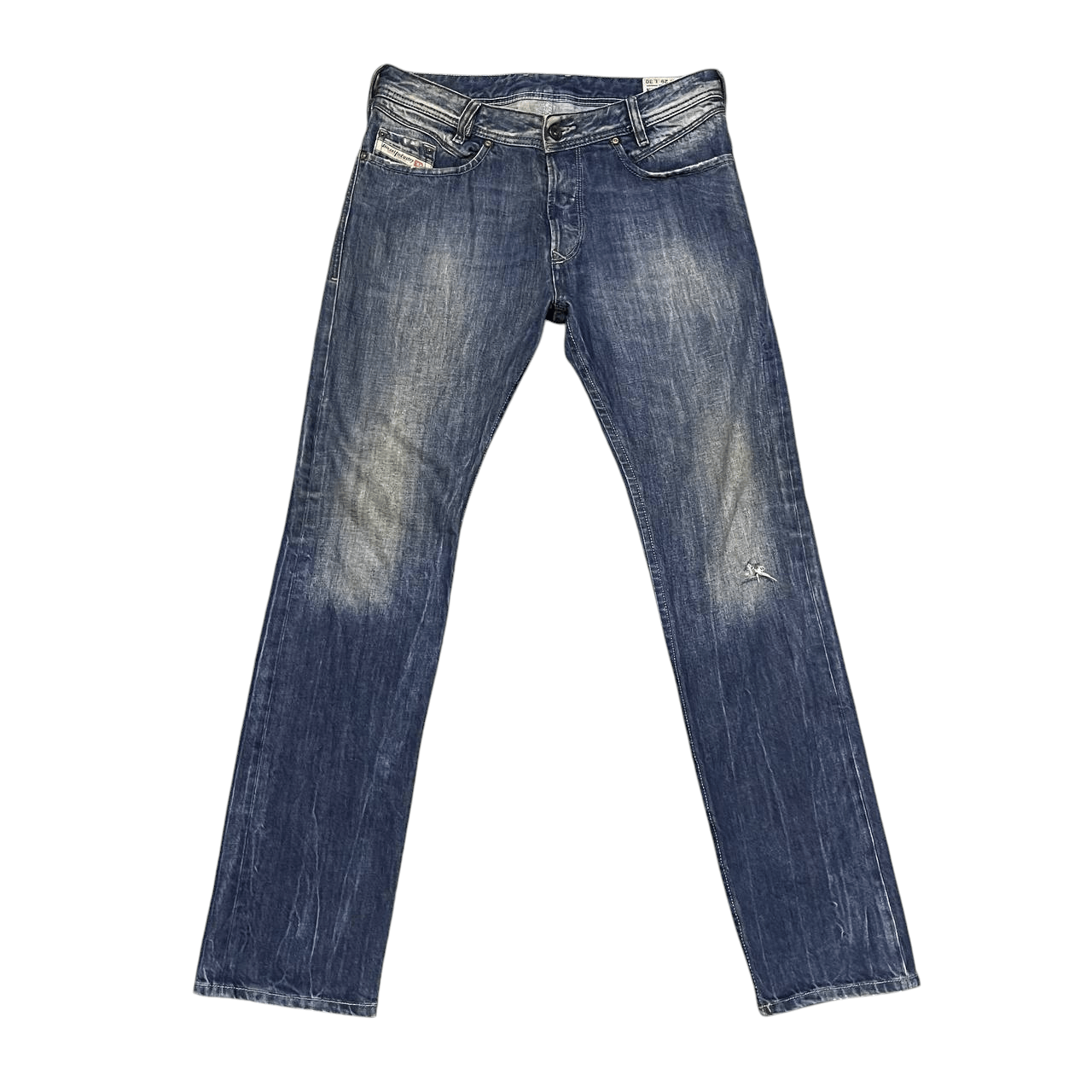 Diesel Vintage Diesel Industry Iakop Regular Slim Tapered Jeans Size US 31 - 1 Thumbnail