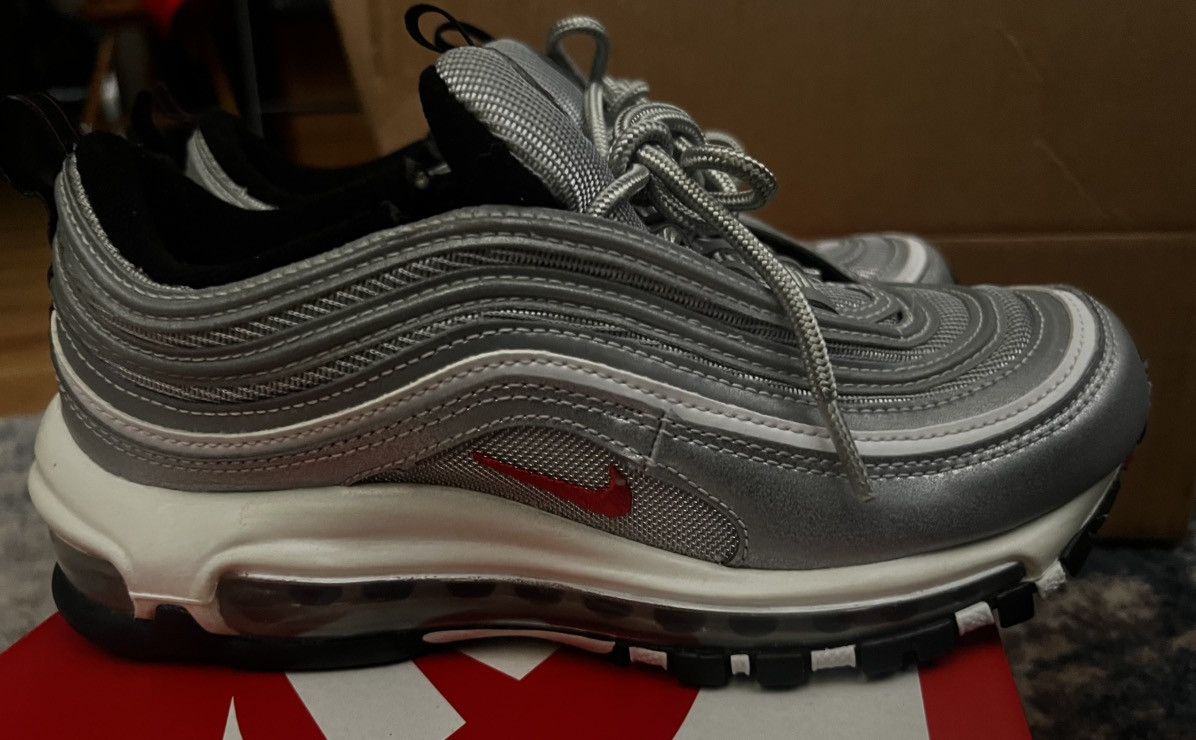 Nike Nike Air max 97 OG 2022 silver bullet W Size US 6 / IT 36 - 3 Thumbnail