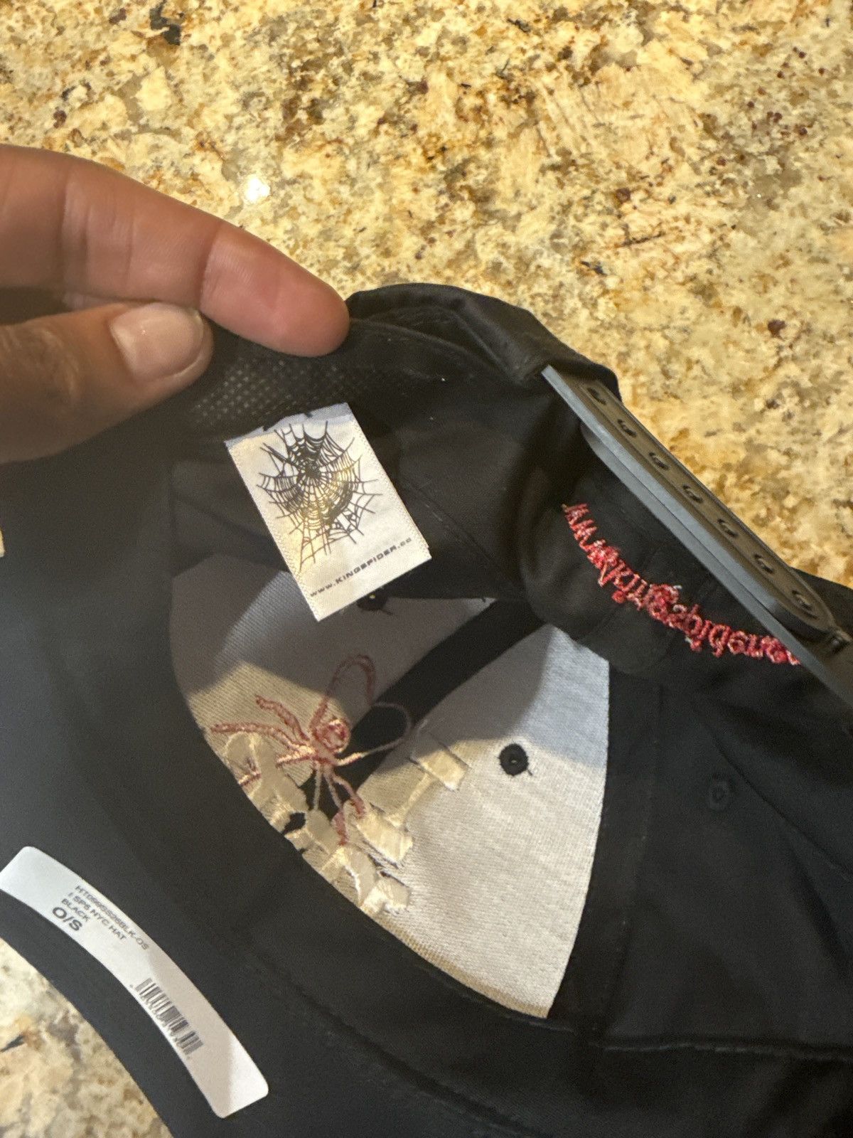 Sp5der Sp5der NYC POP UP EXCLUSIVE HAT 2026 Size ONE SIZE - 4 Thumbnail