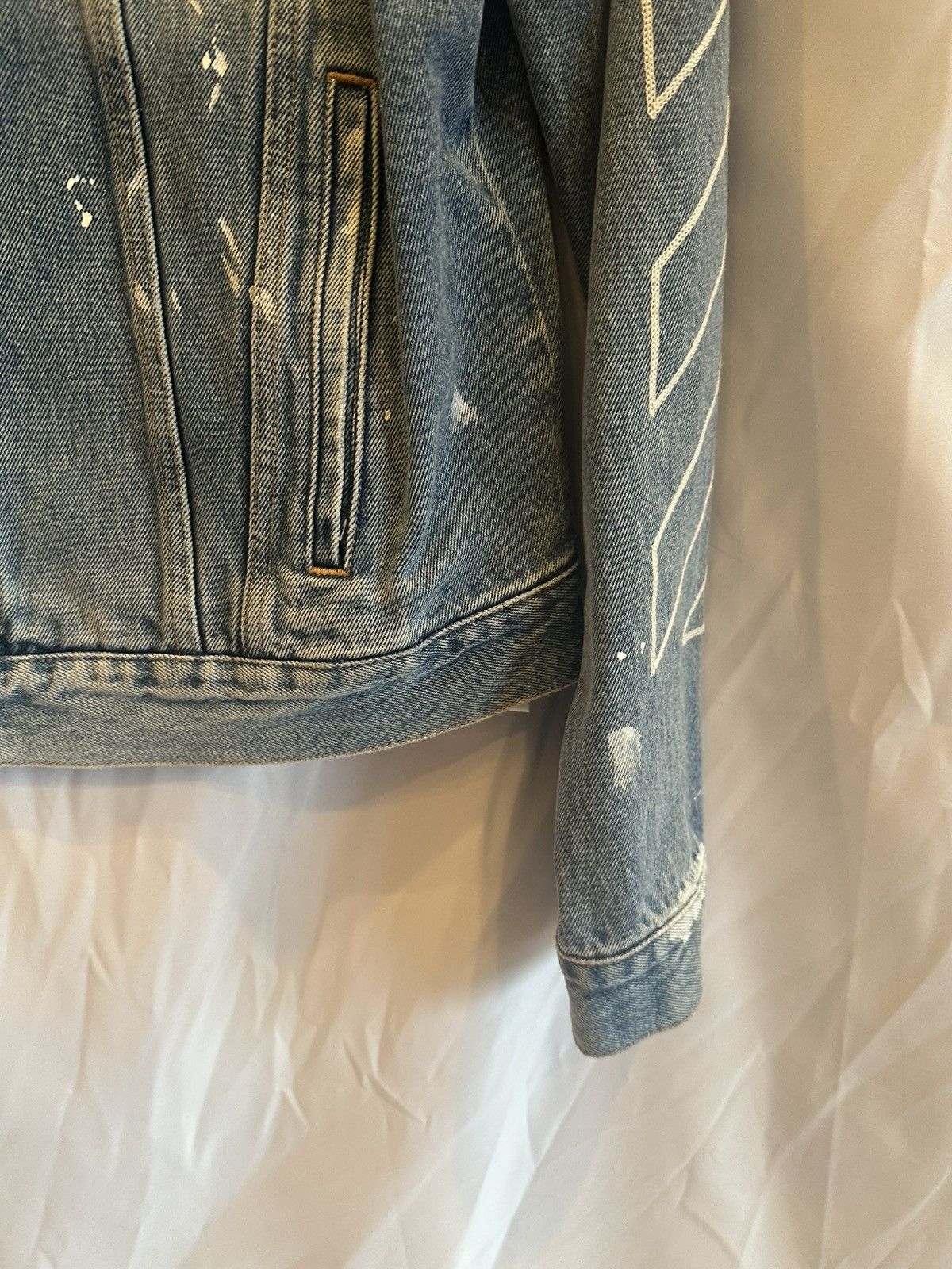 Off-White Off-White Denim Jacket Size US L / EU 52-54 / 3 - 4 Thumbnail