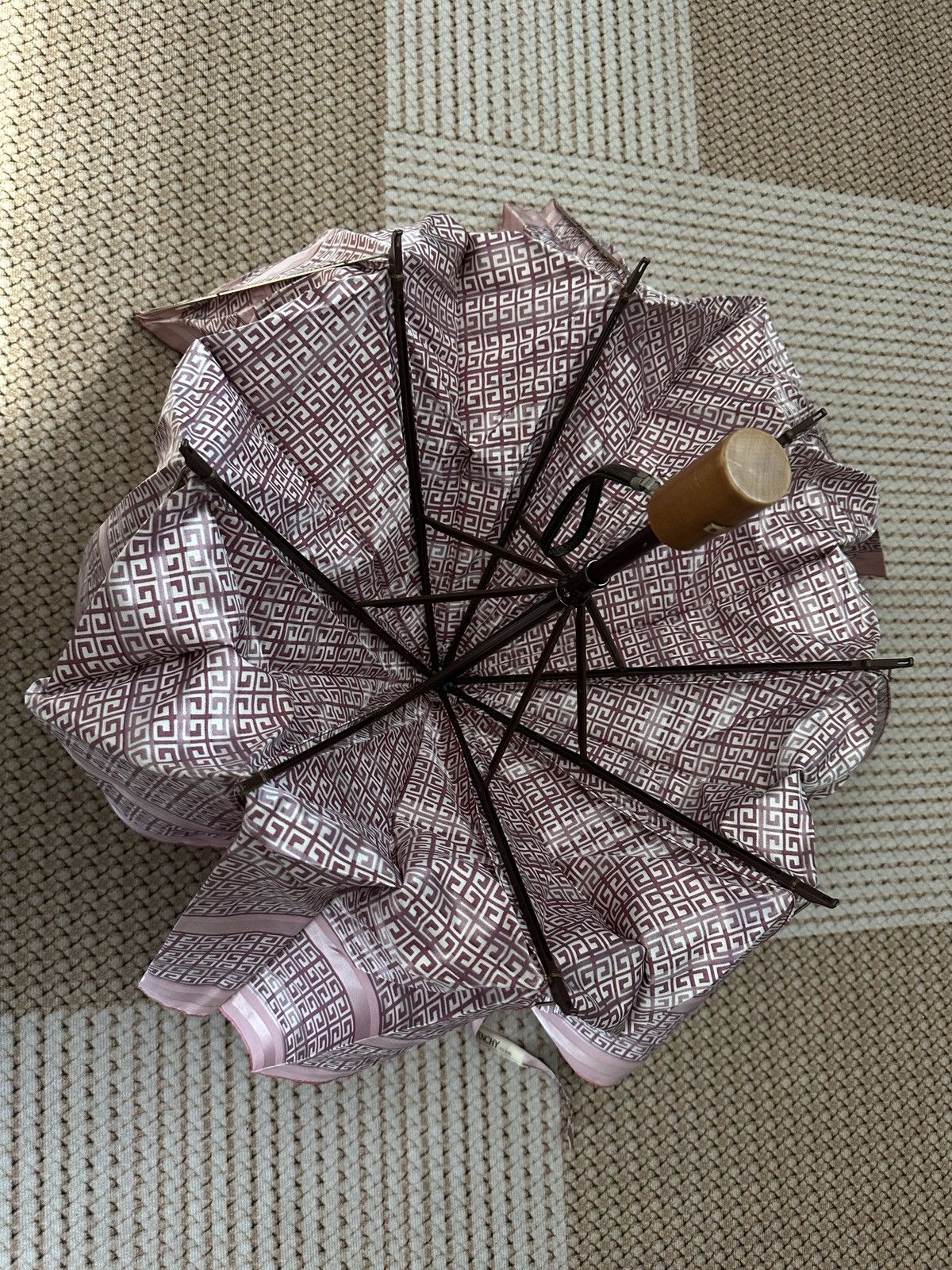 Givenchy Vintage 1980 Givenchy Monogram Logo Umbrella Size ONE SIZE - 10 Thumbnail