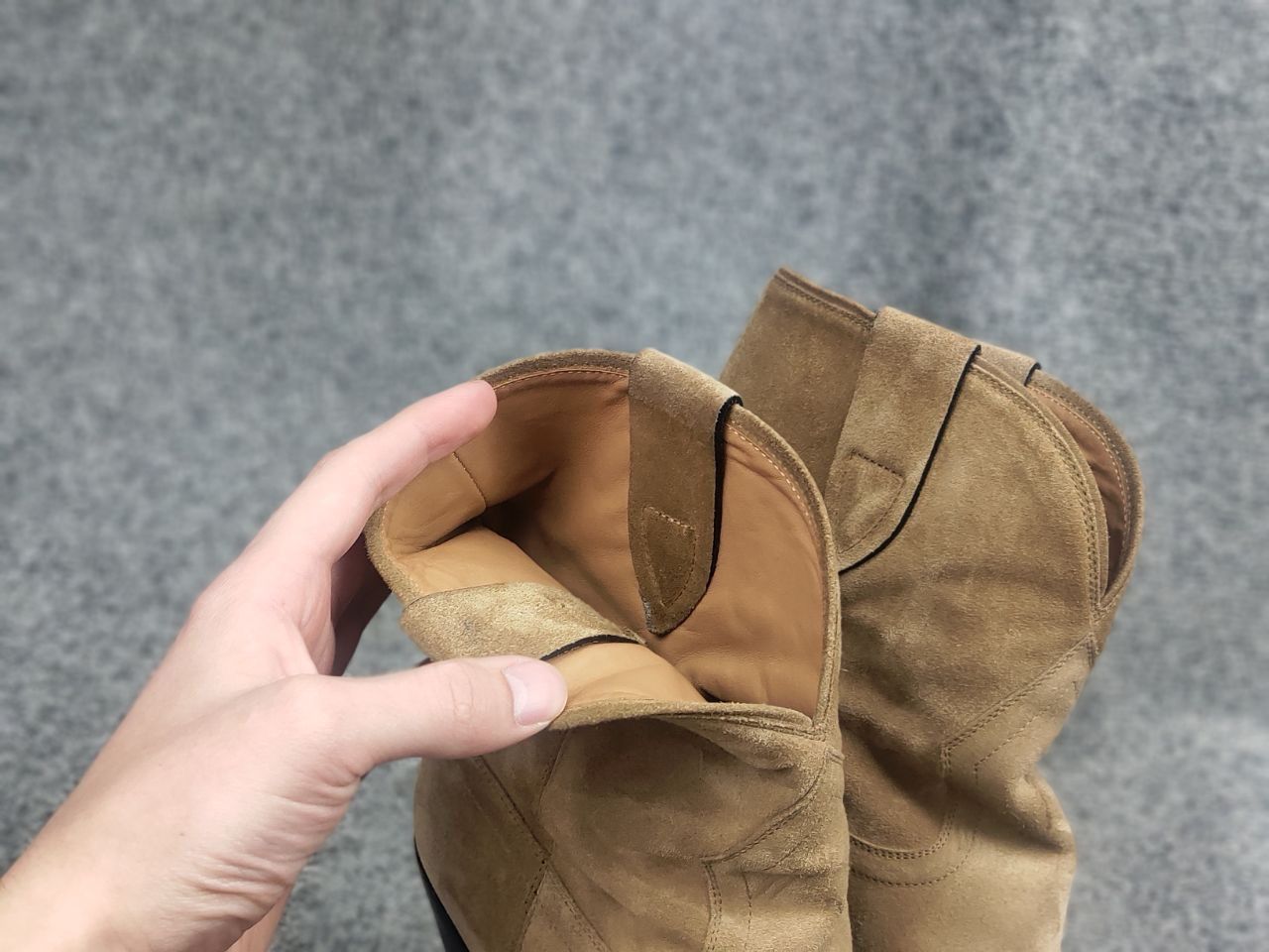 Isabel Marant Isabel Marant Leyane suede cowboy Ankl Boots Vintage Western Size US 10 / IT 40 - 19 Thumbnail