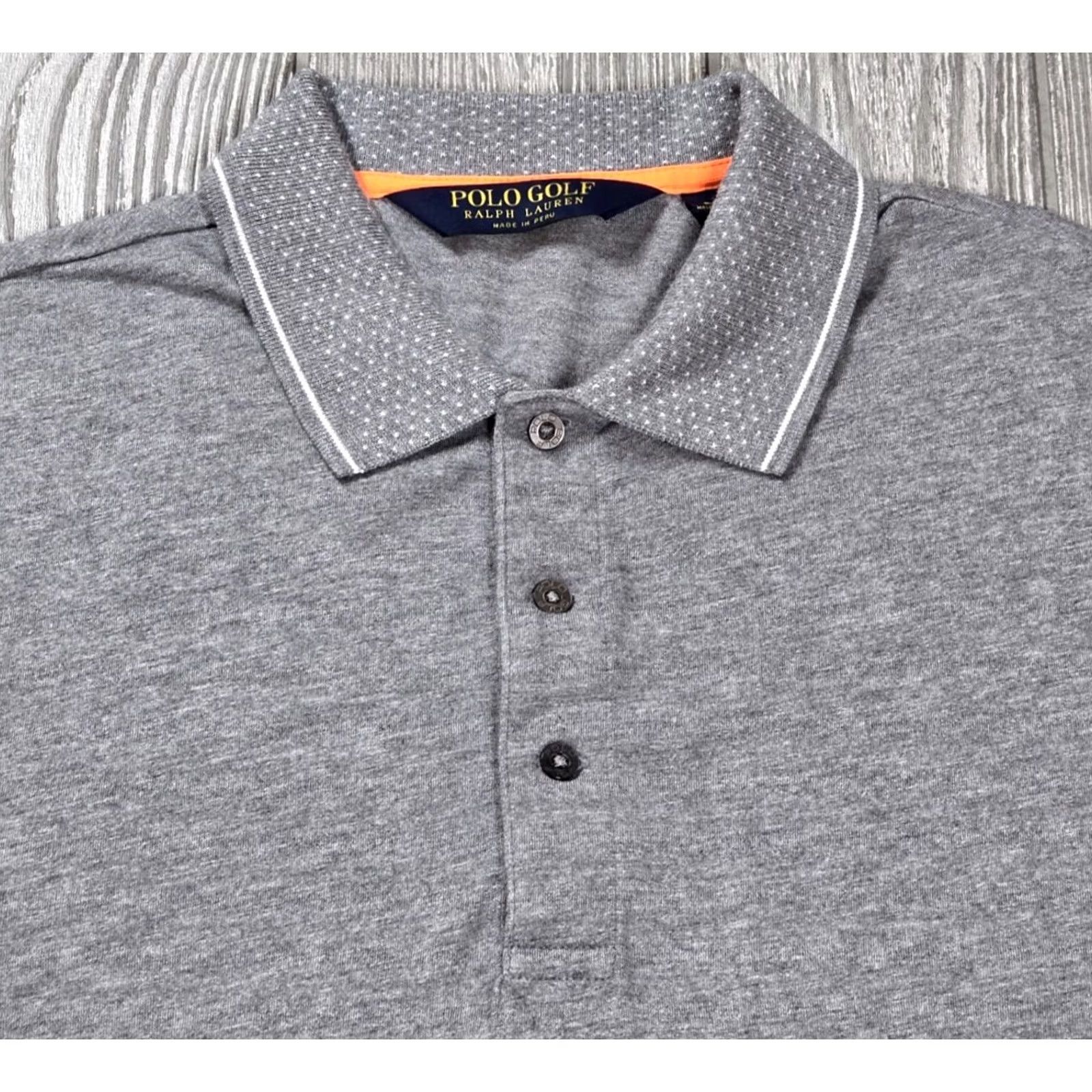 Ralph Lauren Ralph Lauren Polo Golf Mens Gray Polo Shirt Short Sleeve Stretch M Dipped Collar Shirt Mens Gray Polo Golf Stretch M Size US M / EU 48-50 / 2 - 3 Thumbnail