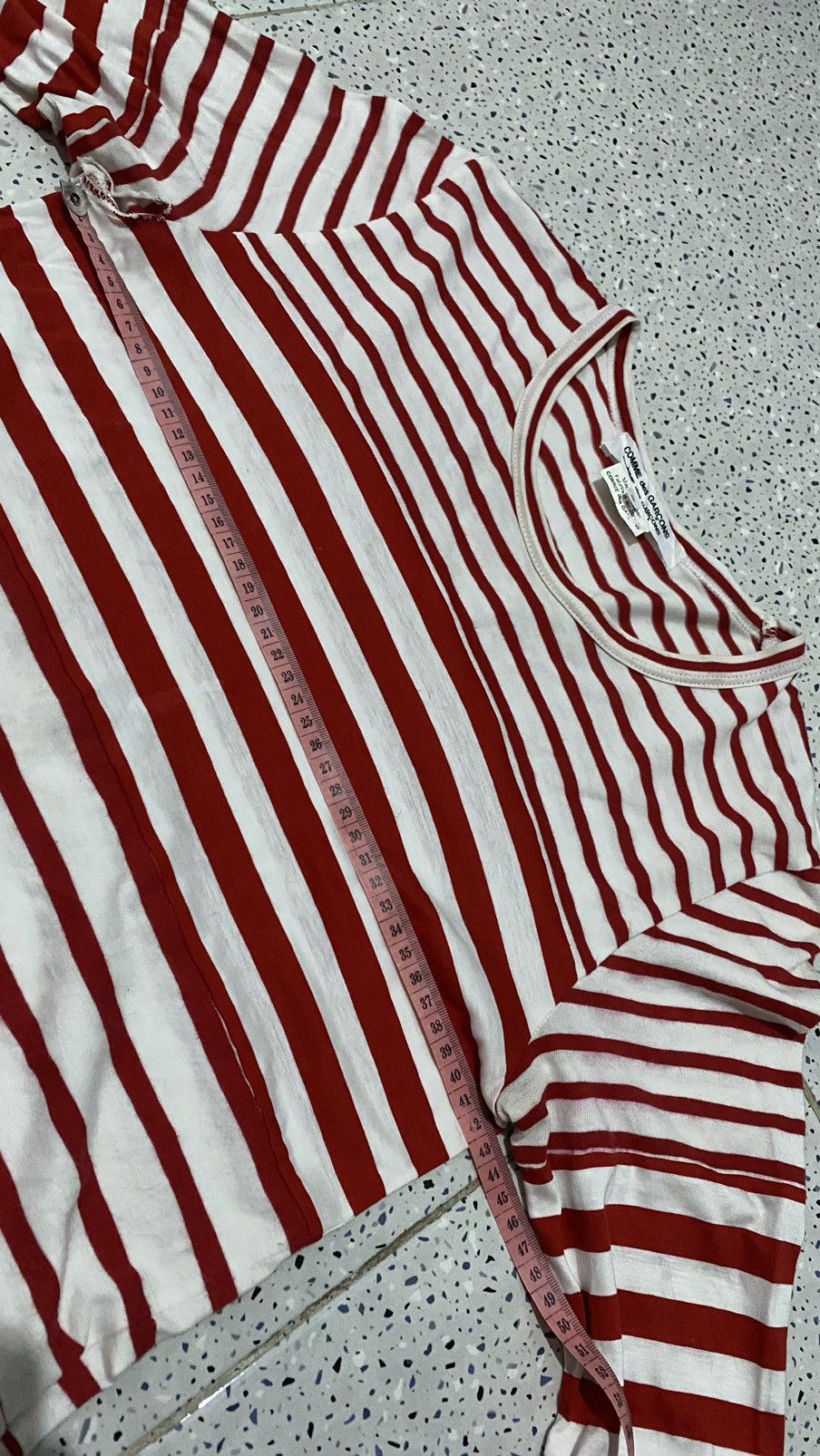 Comme des Garcons Comme Des Garcons CDG Women Longslevee Stripe Size S / US 4 / IT 40 - 14 Thumbnail