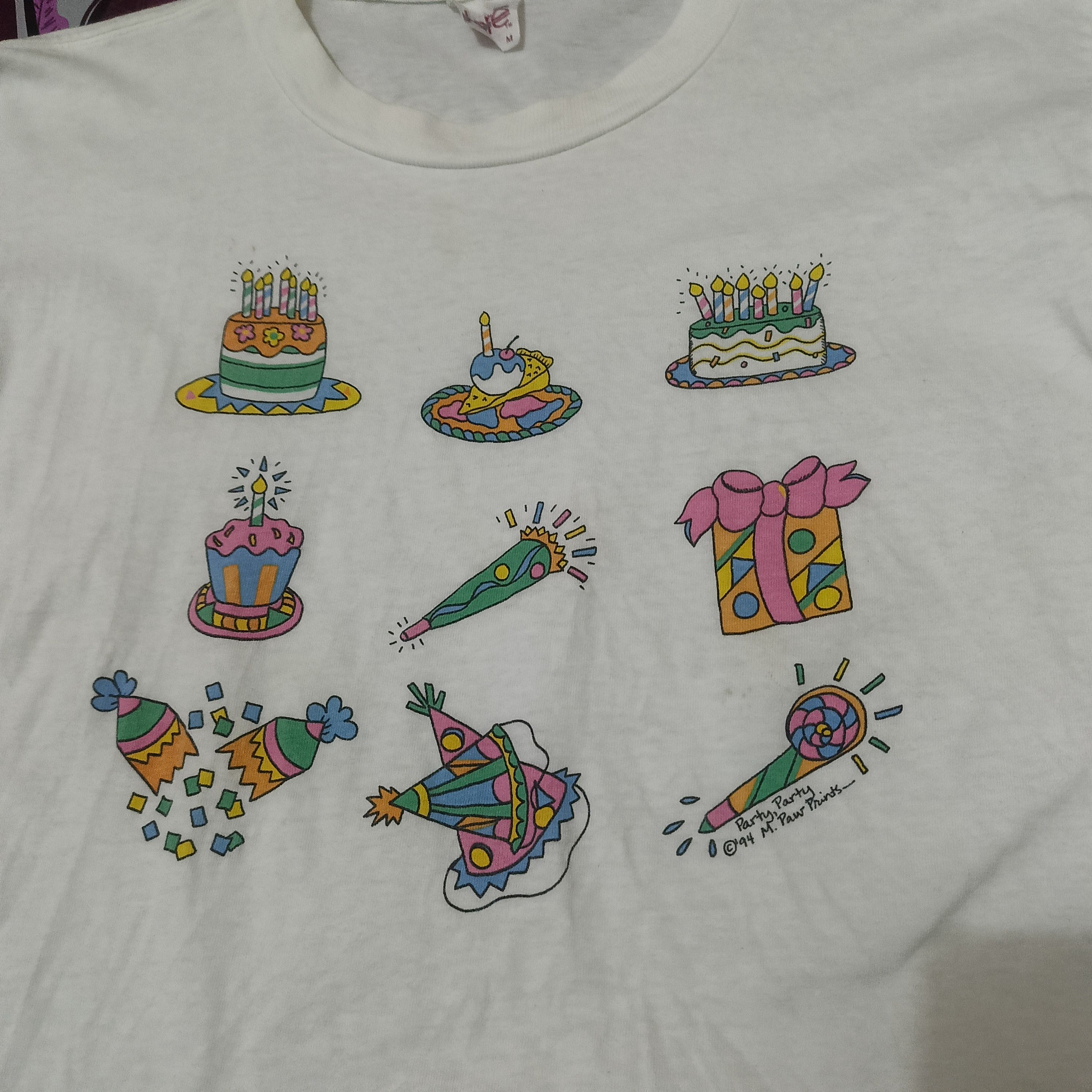 Vintage Vtg Party Party © '94 Size US M / EU 48-50 / 2 - 2 Thumbnail