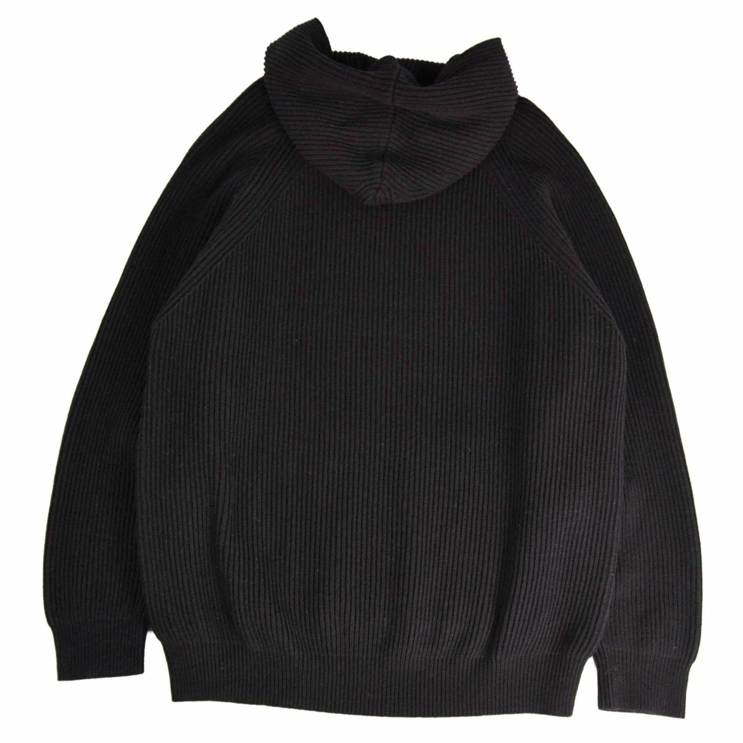 Auralee AURALEE SUPER FINE WOOL RIB KNIT BIG P/O PARKA hoodie Size US XXL / EU 58 / 5 - 8 Thumbnail