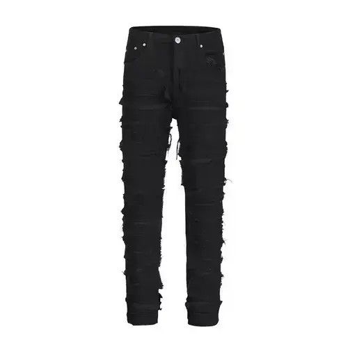 ripped damaged jeans