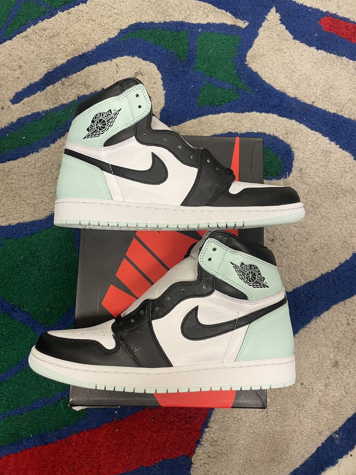 Jordan Brand × Nike Jordan 1 High Igloo Size US 10 / EU 43 - 1 Thumbnail