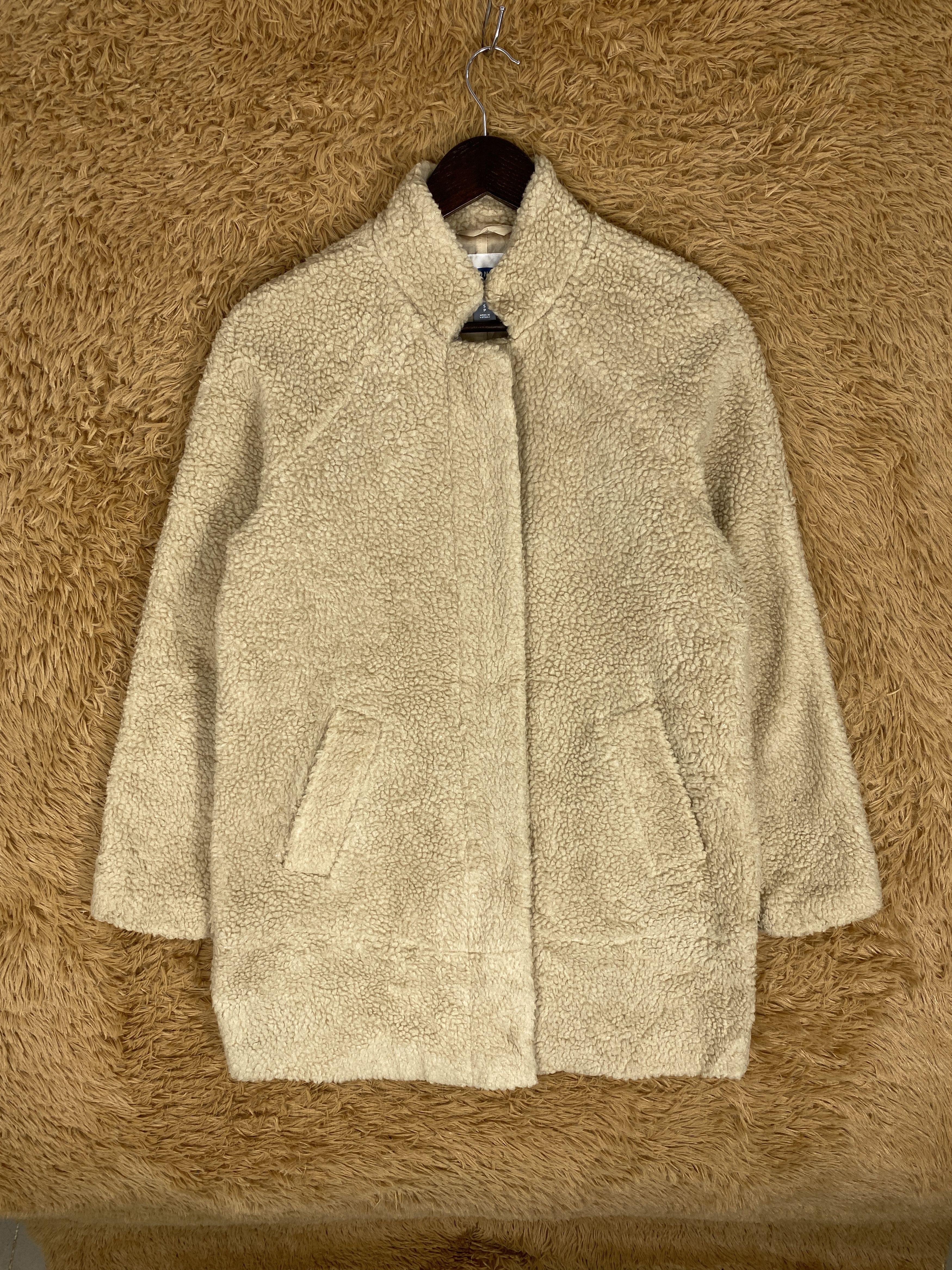 Old Navy Vintage Old Navy Fleece Long Jacket J2305 Size US S / EU 44-46 / 1 - 1 Thumbnail