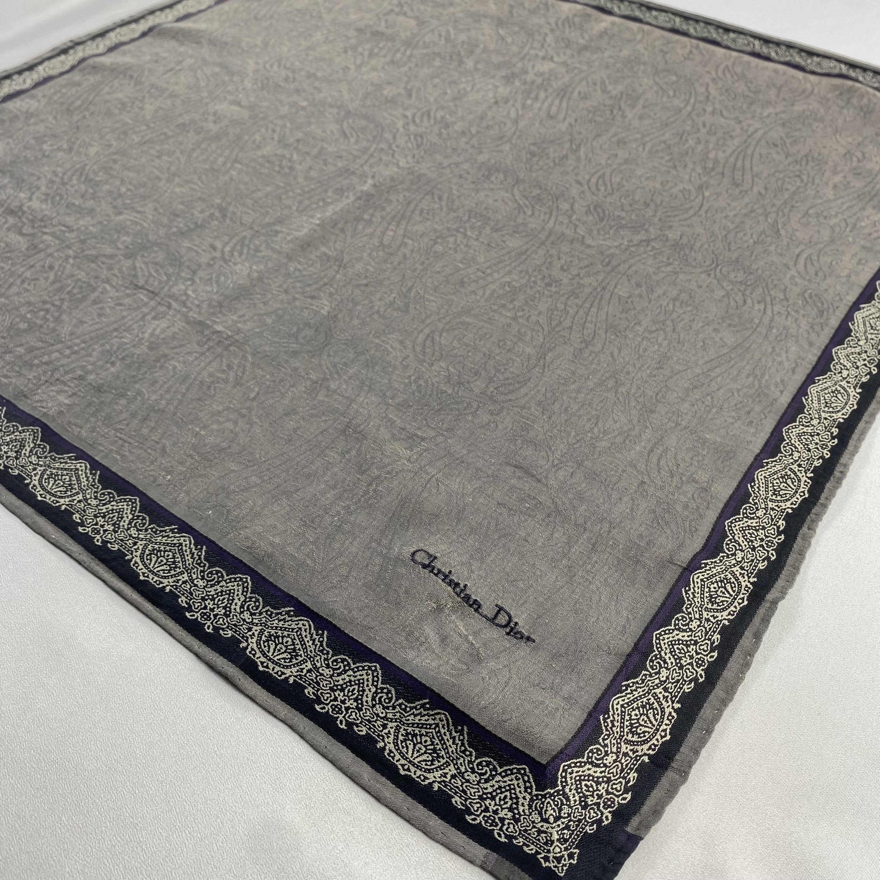 Vintage Christian Dior Monsieur Bandana/ Handkerchief-1363 Size ONE SIZE - 2 Thumbnail