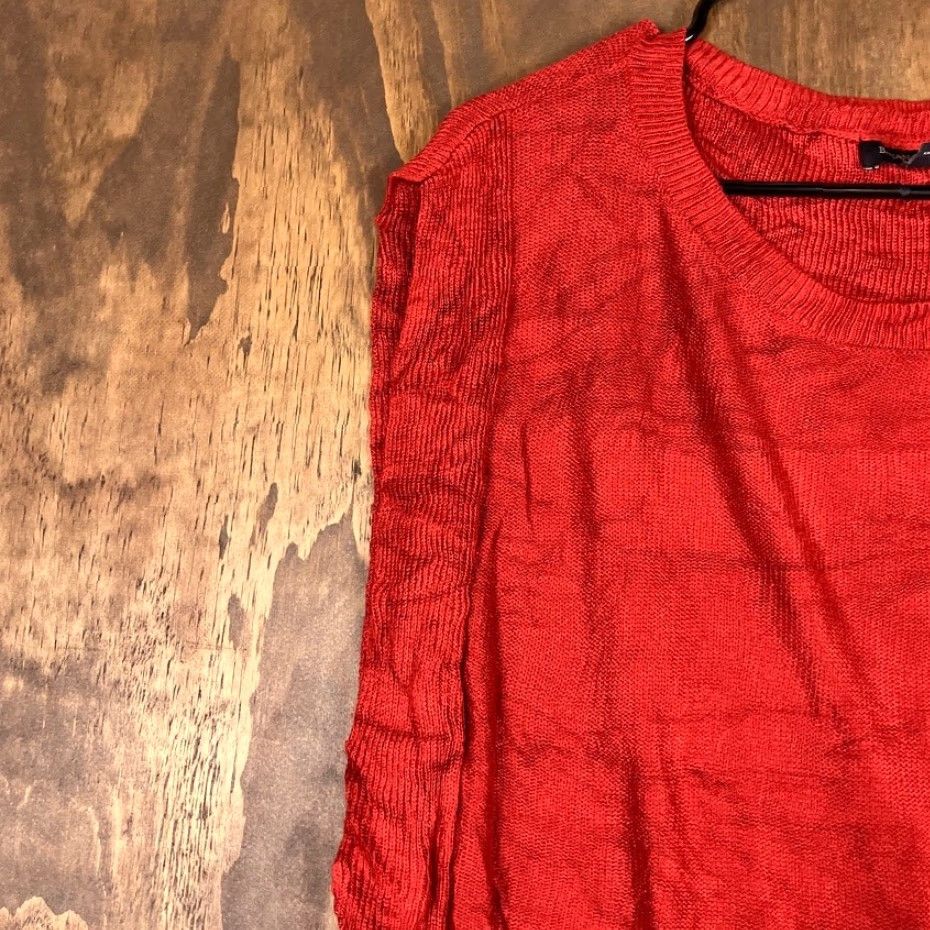Banana Republic Banana Republic Womens Vest Knit Round Neck Sleeveless M Orange Sweater Casual Workwear Size M / US 6-8 / IT 42-44 - 3 Thumbnail