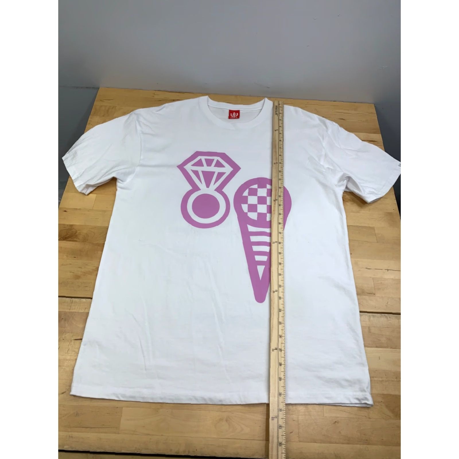 Vintage Billionaire Boys Club Ice Cream Shirt Men L White Streetwear Graphic Print Crew Neck Short Sleeve Size US L / EU 52-54 / 3 - 5 Thumbnail