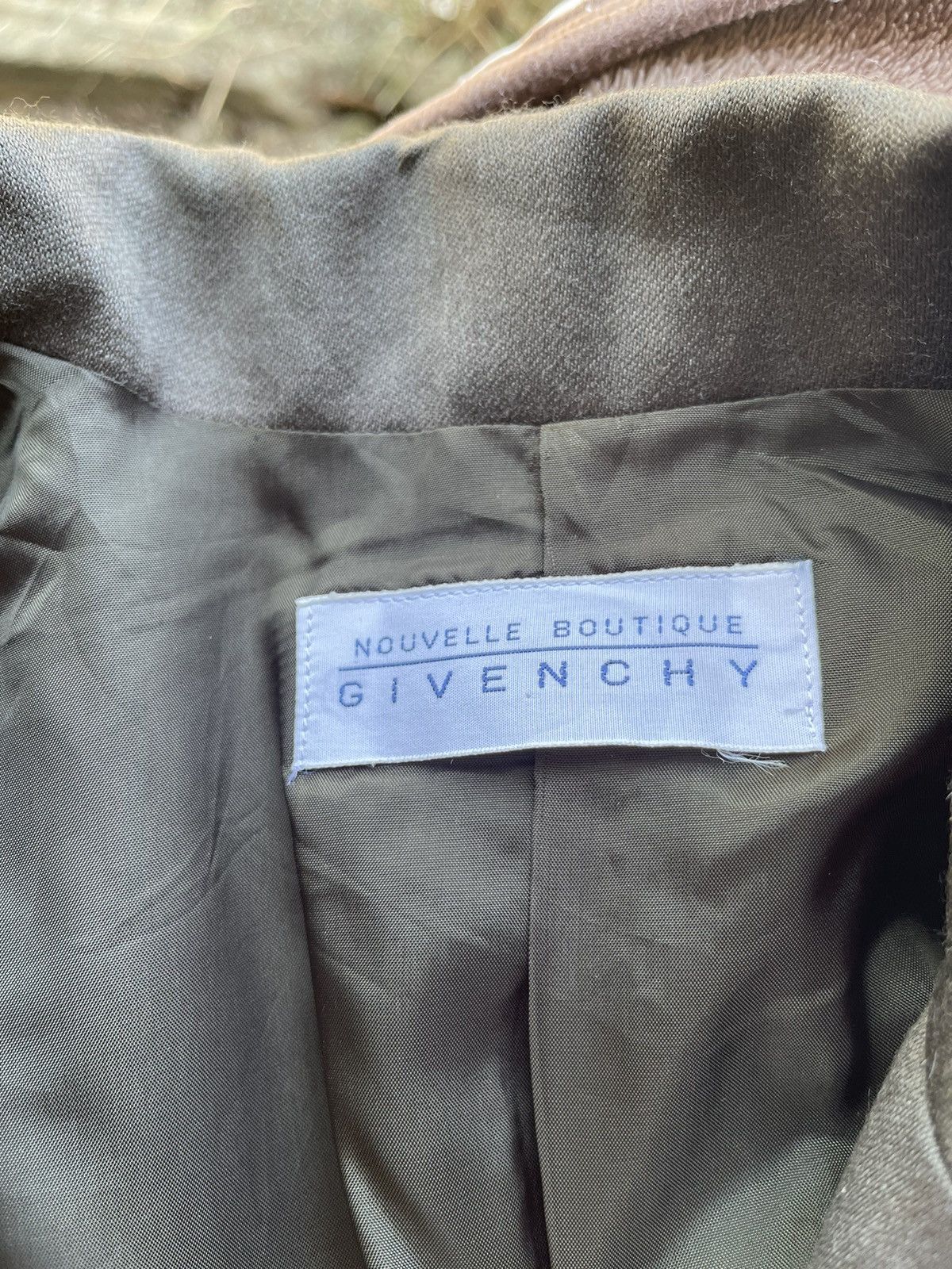 Givenchy Vintage Givenchy Nouvelle Boutique Double-Breasted Blazer Size M / US 6-8 / IT 42-44 - 19 Thumbnail