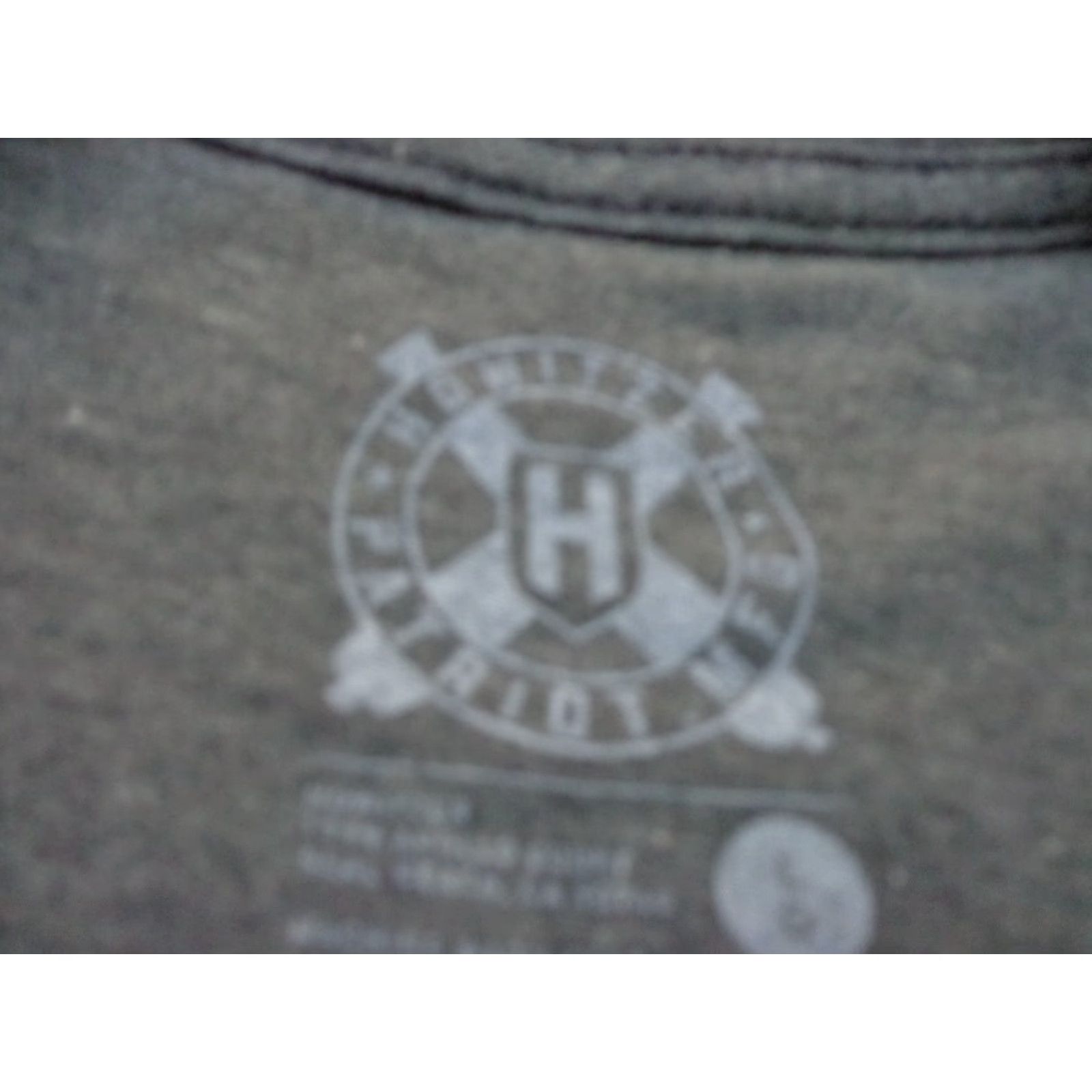 Vintage Howitzer We The People Graphic T-Shirt Charcoal Size L Men's Patriotic Short Sleeve Cotton Blend Shirt Size US L / EU 52-54 / 3 - 4 Thumbnail