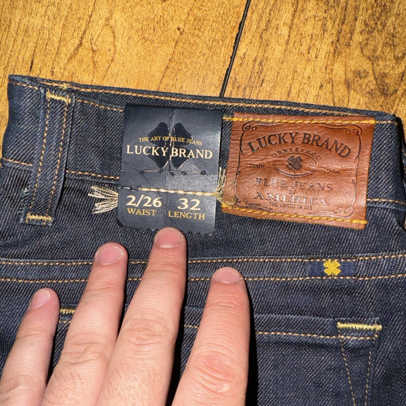 Levi's × Lucky Brand Lucky Brand Jeans 2/26 32 Blue Jean Denim Charlie Skinny Size 26" / US 2 / IT 38 - 2 Thumbnail