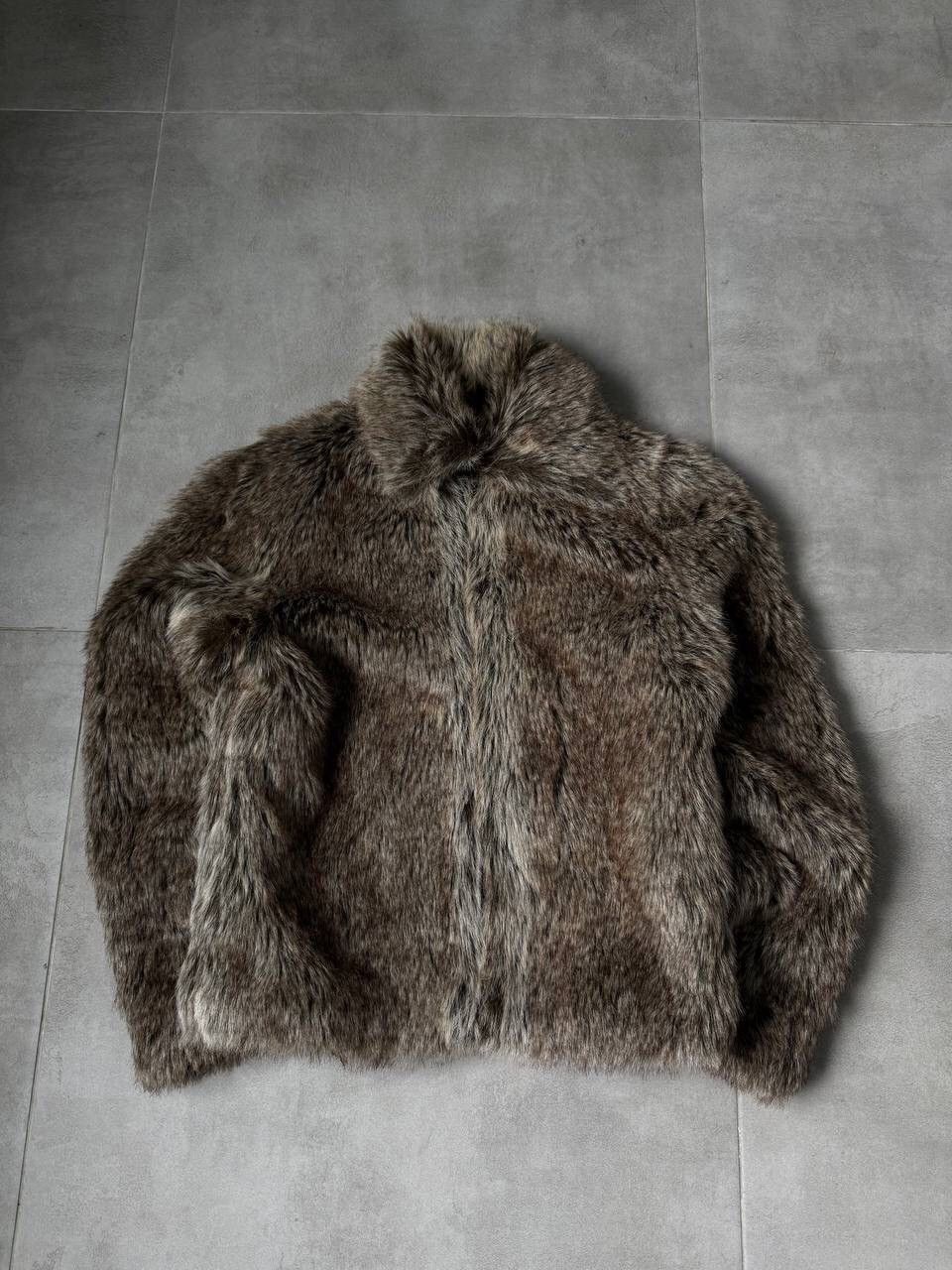 Vintage Vintage Opium Y2K Fur Faux Jacket Bomber Size US S / EU 44-46 / 1 - 1 Thumbnail