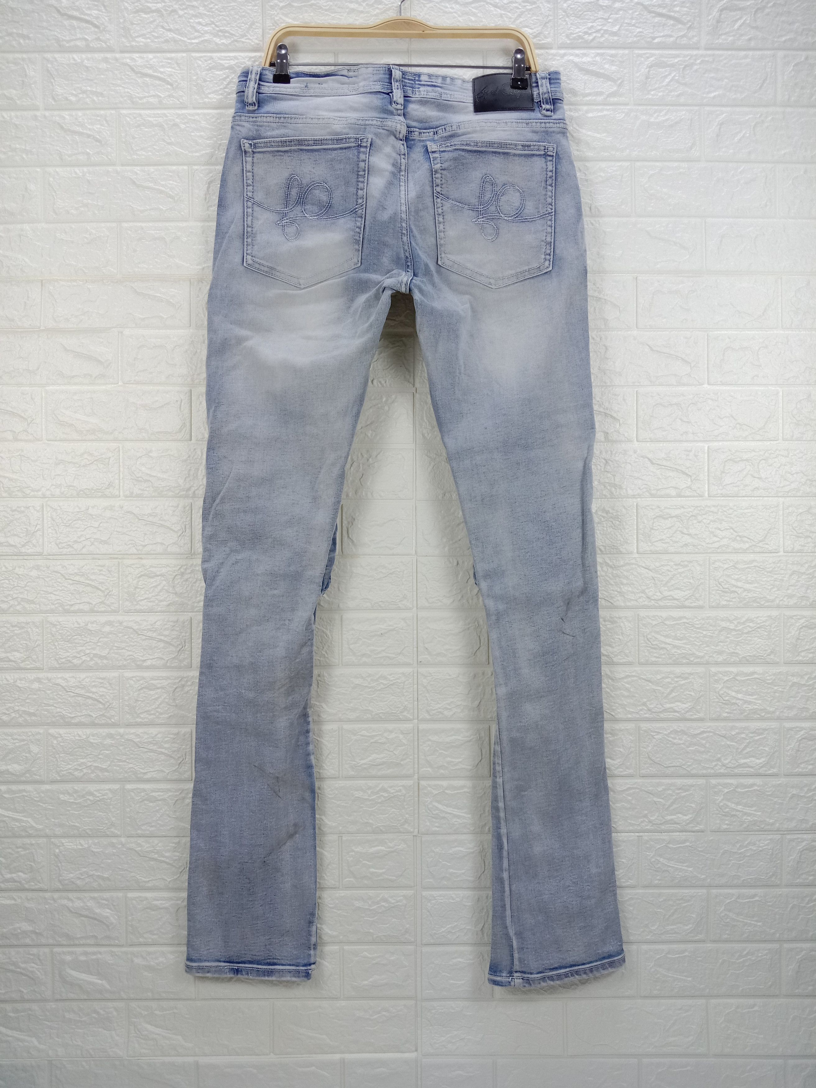 If Six Was Nine Vintage Japanese Bondage Multi Pocket Cargo Jeans Size US 34 / EU 50 - 5 Thumbnail