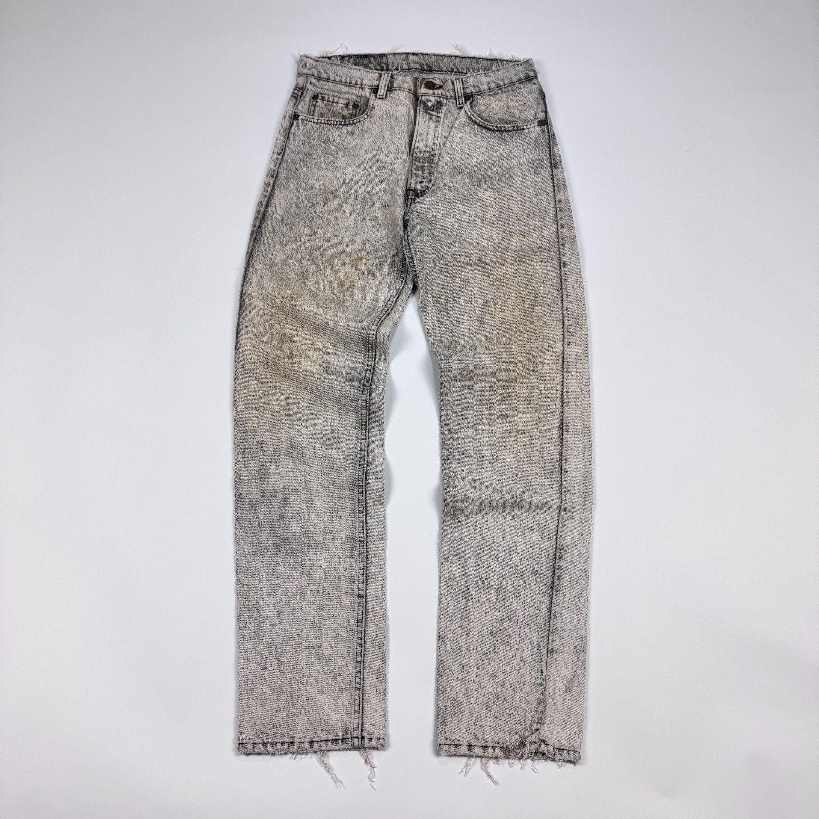 Levi's Vtg Levi's 505 Acid Wash USA Distressed Jeans 32 Size US 32 / EU 48 - 6 Thumbnail