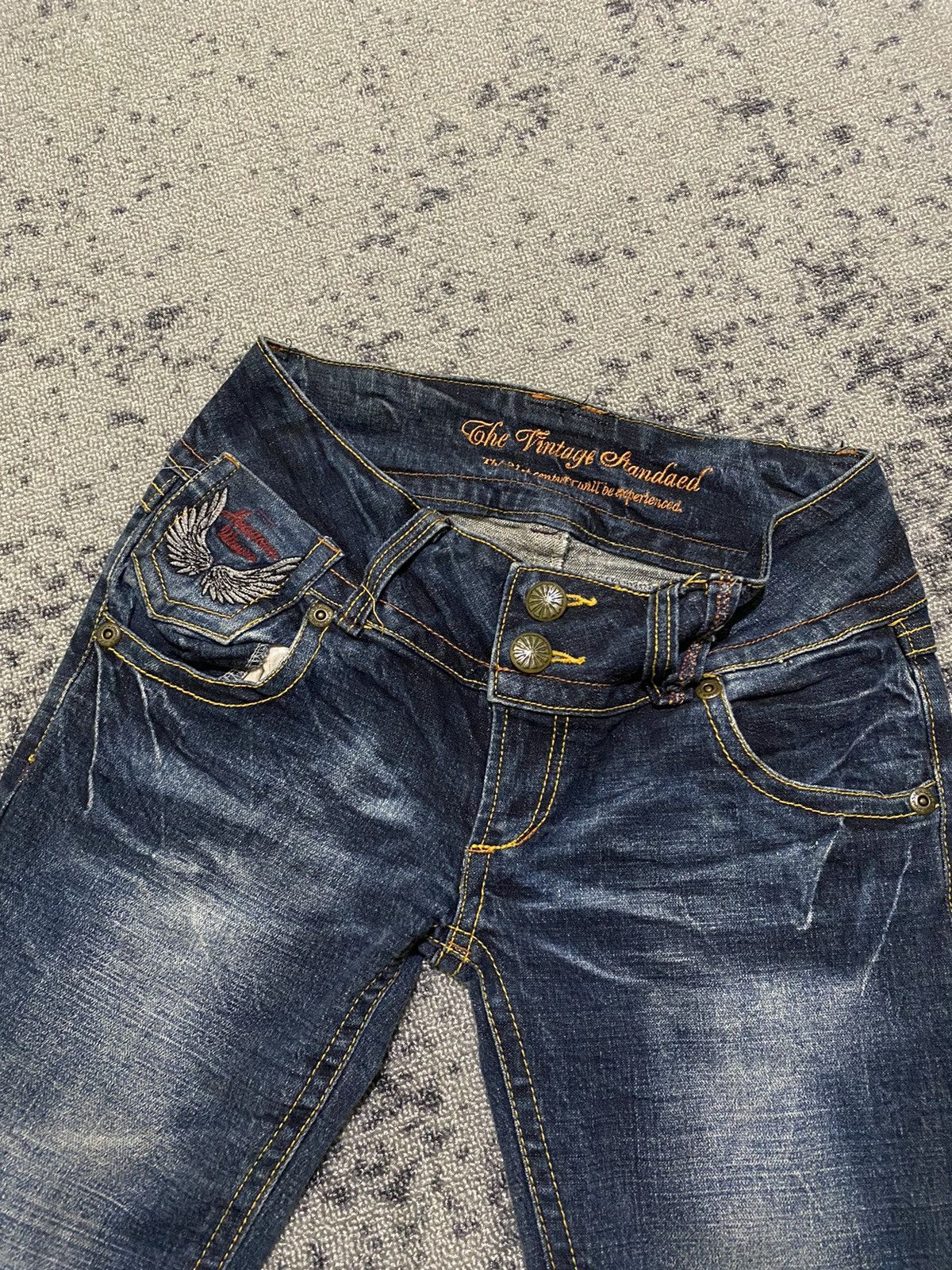 Hysteric Glamour Y2k the vintage standar ifsixwasnine bootcut Jeans Size 29" - 7 Thumbnail